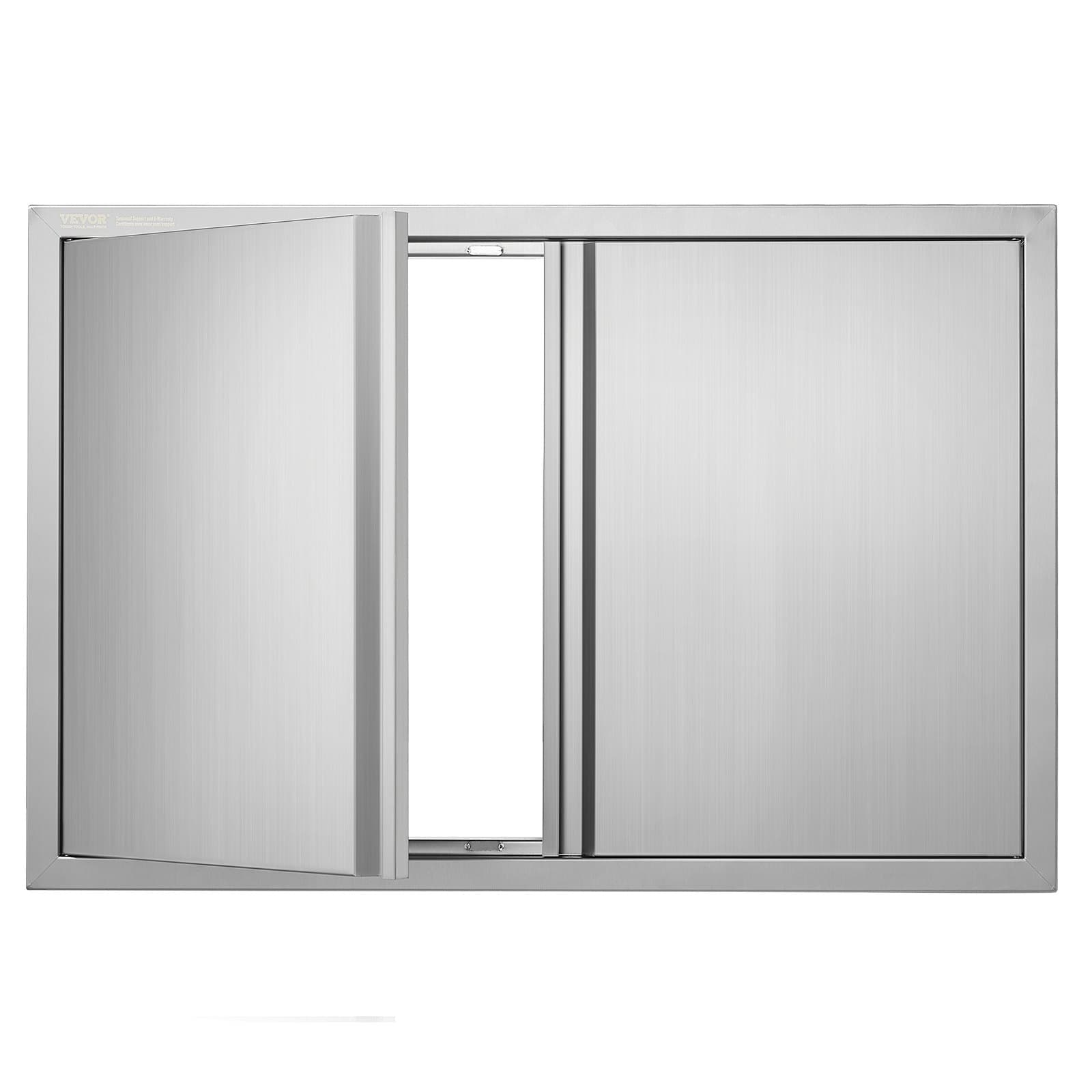 Porta di accesso per grill in acciaio inox 914 x 610 mm a filo