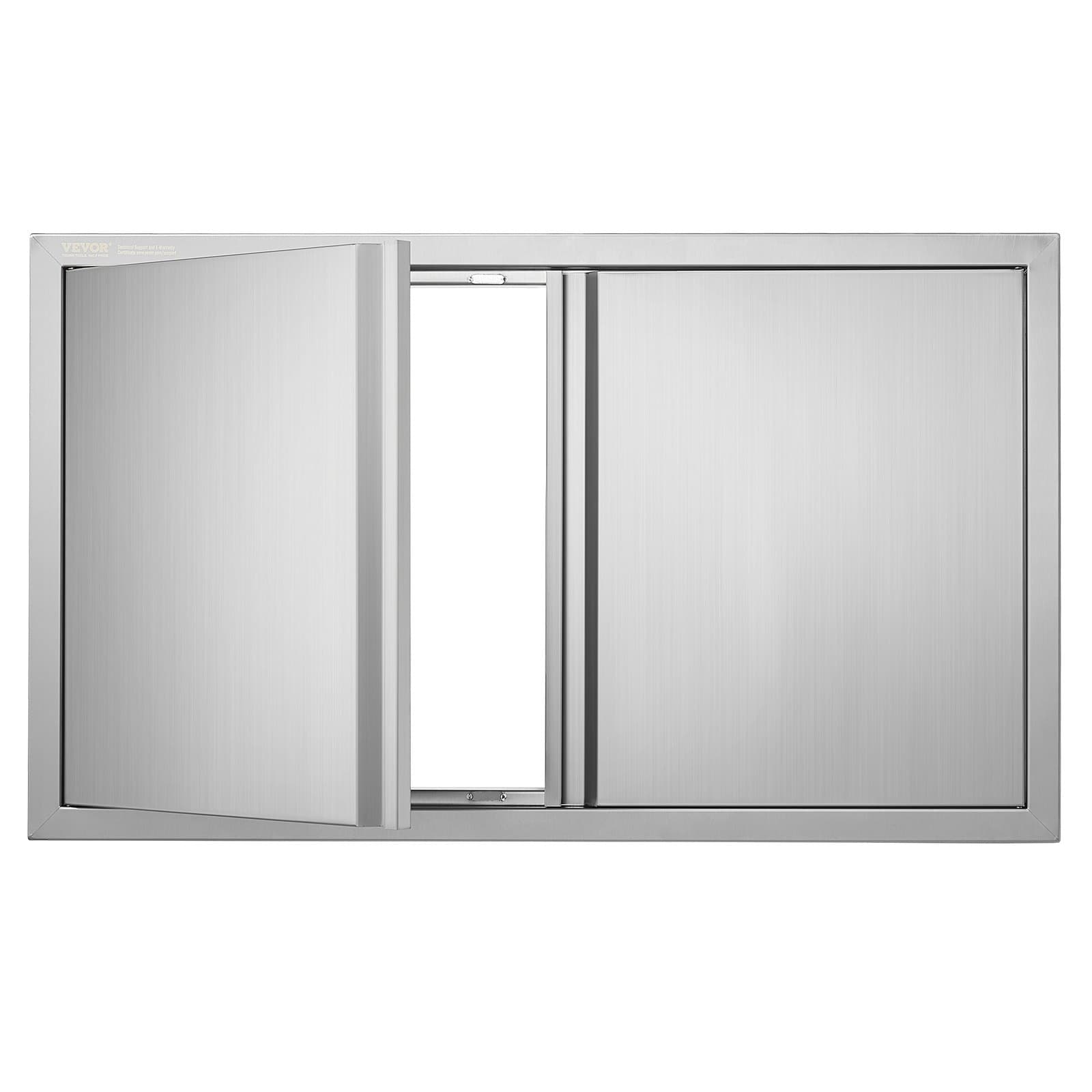 Puerta de acceso para parrilla de acero inoxidable, 914 x 534 mm