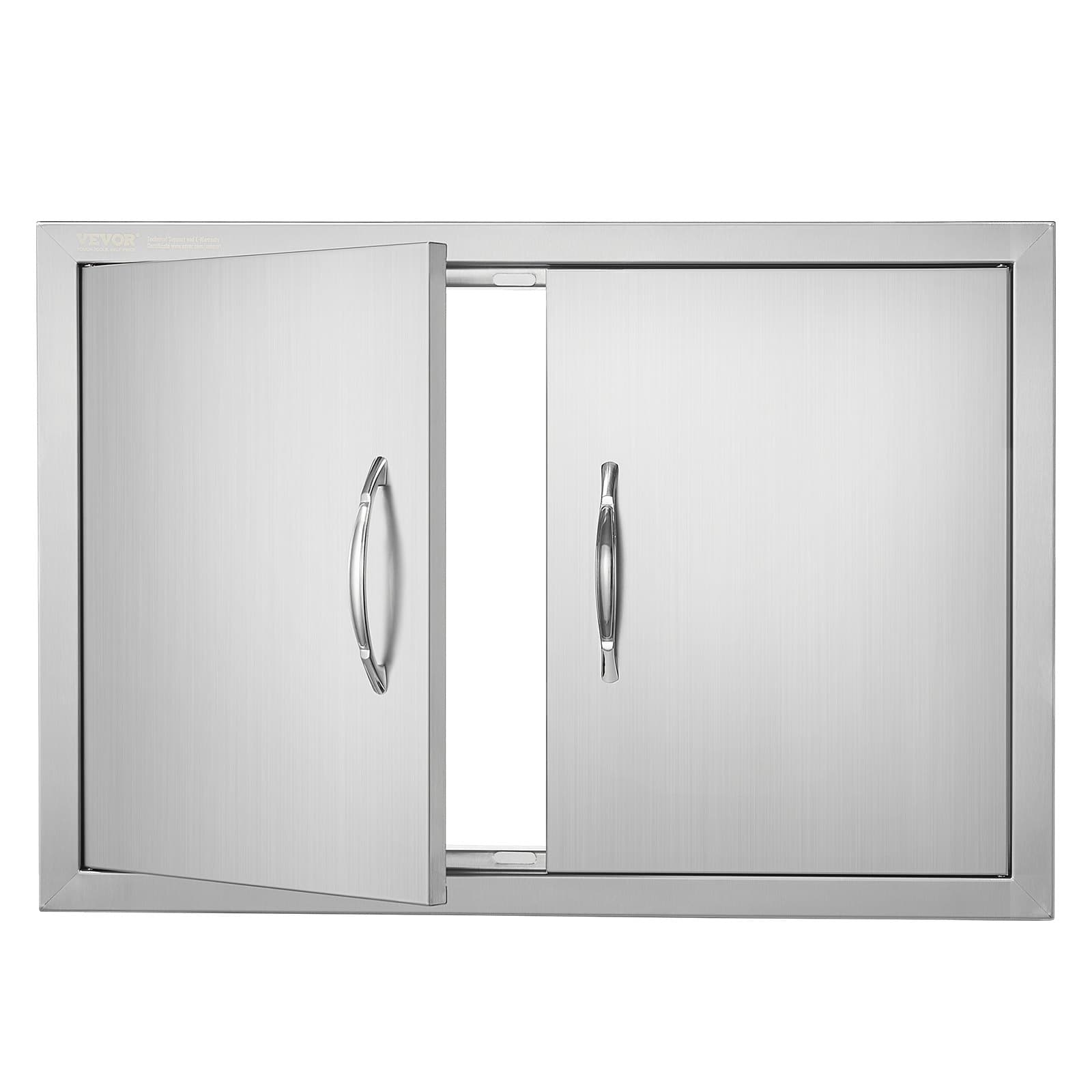 Porta di accesso per grill in acciaio inox, 711 x 482 mm