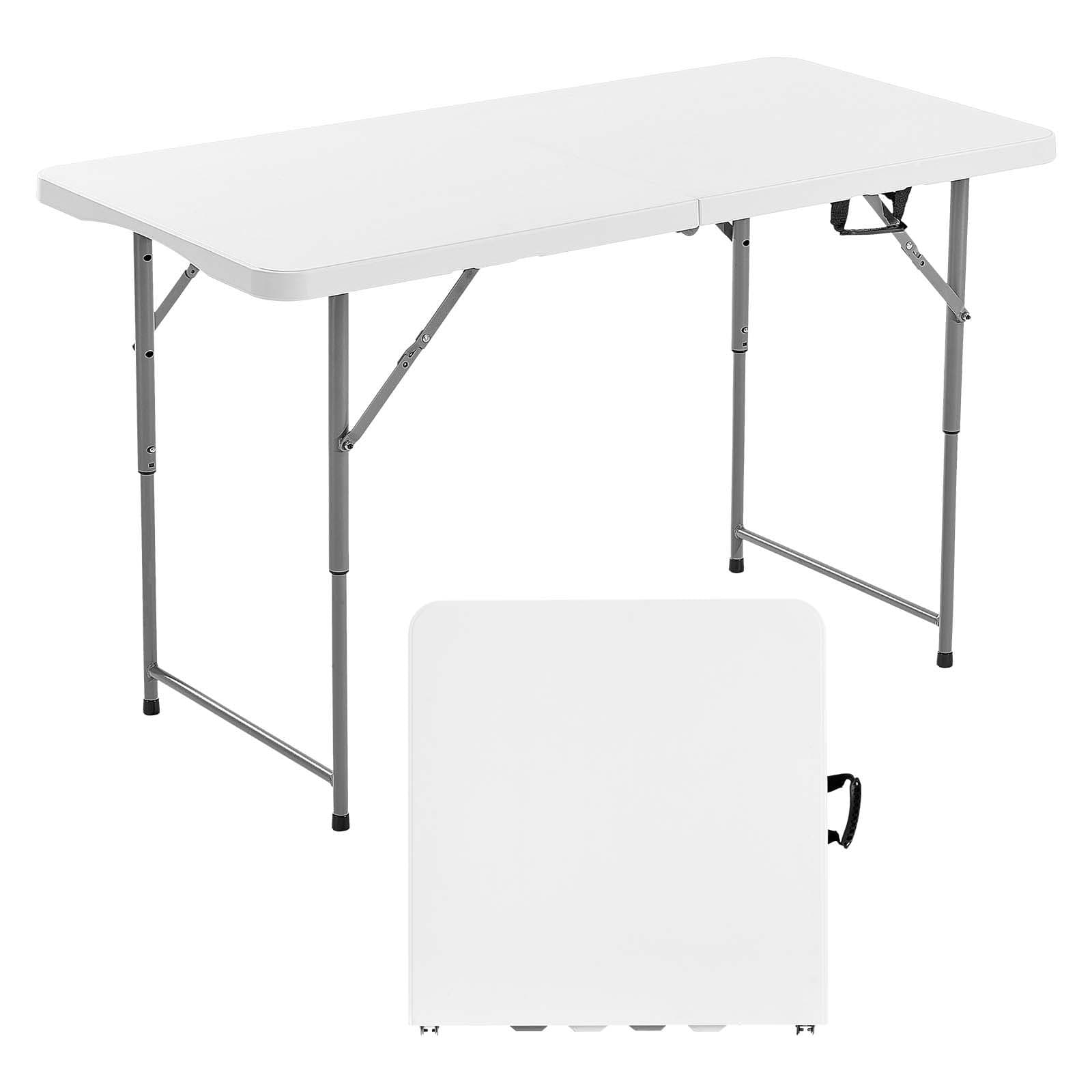 Klapptisch Buffettisch 122 cm mit verstellbarer Höhe