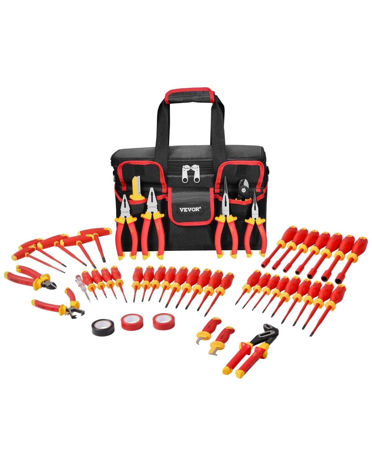Isoliertes Schraubendreher-Set, 50-teilig, 1000 V