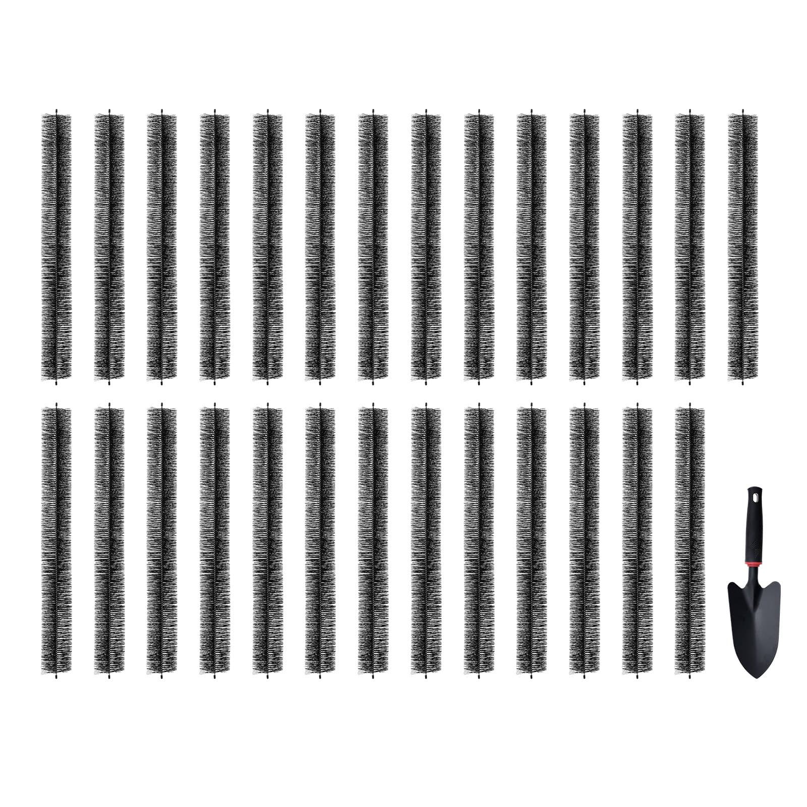 Dachrinnenbürste, 24,4 m Gesamtlänge, Ø110 mm, 27er-Set