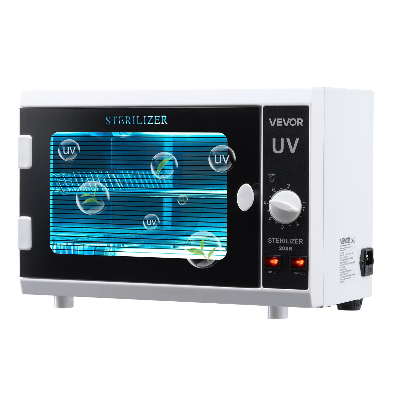 Stérilisateur UV pour outils ongles, 12 litres