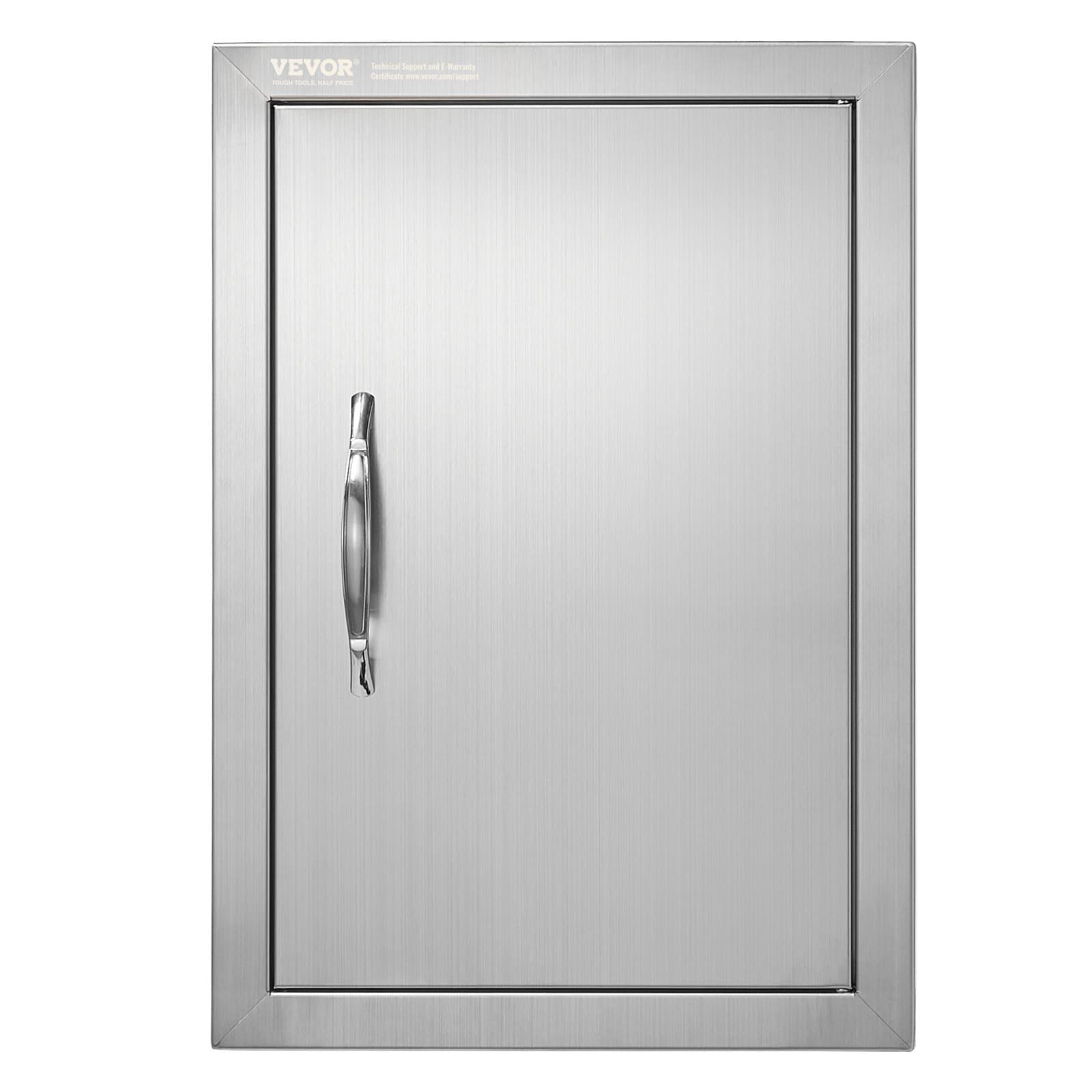 Porta di accesso verticale in acciaio inox 355 x 508 mm