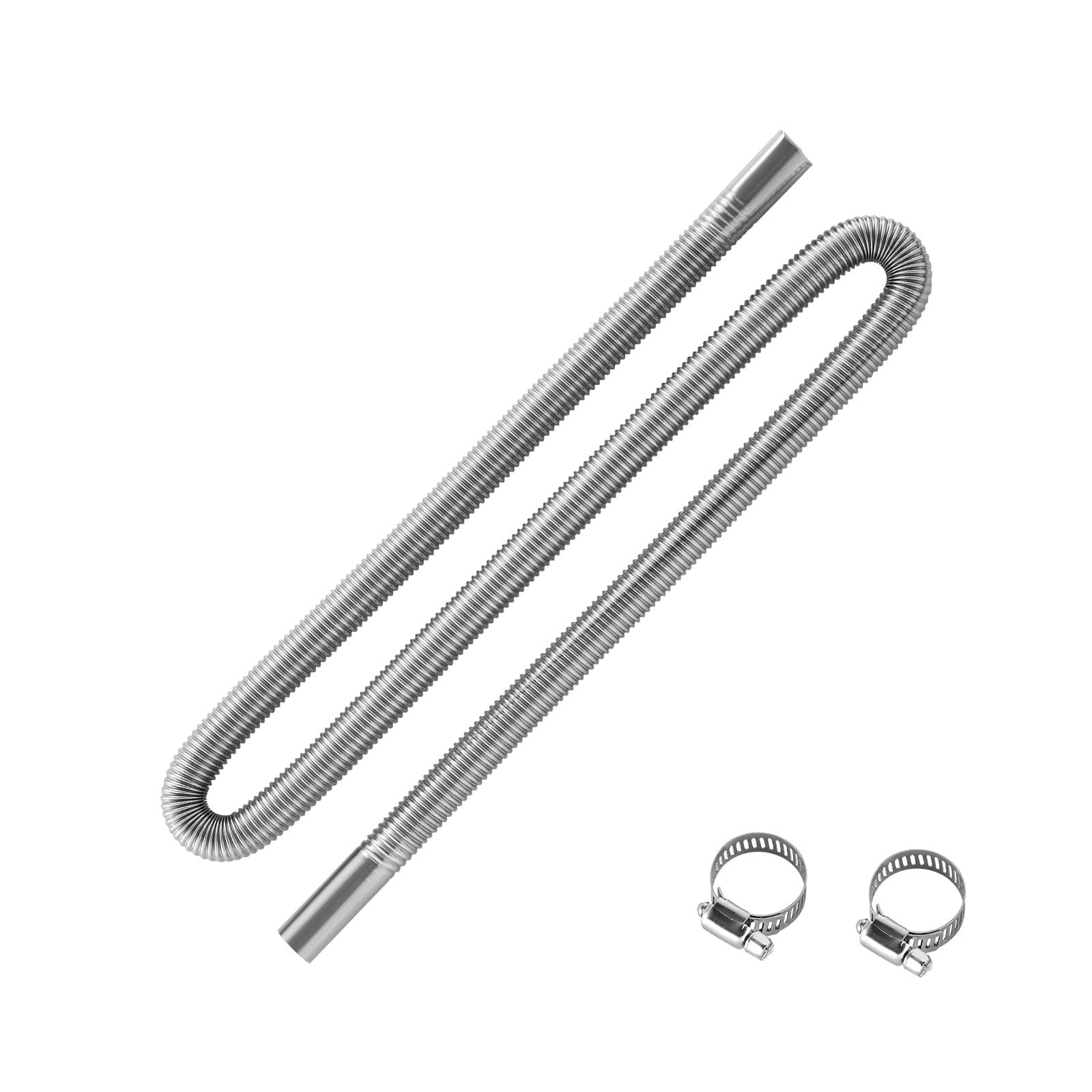 Manguera escape flexible 149 cm calefacción diésel acero inox