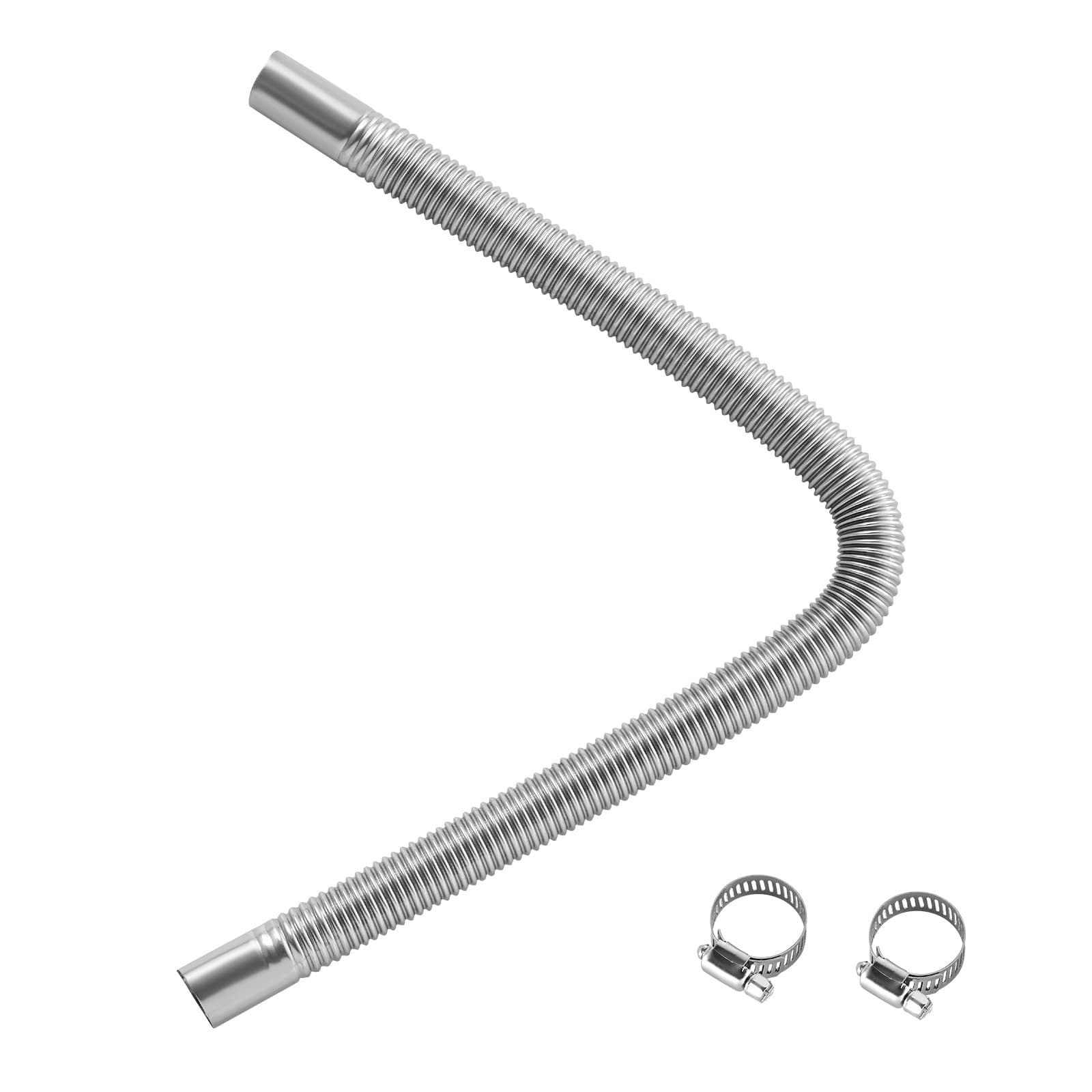 Manguera de escape flexible de acero inoxidable 59 cm