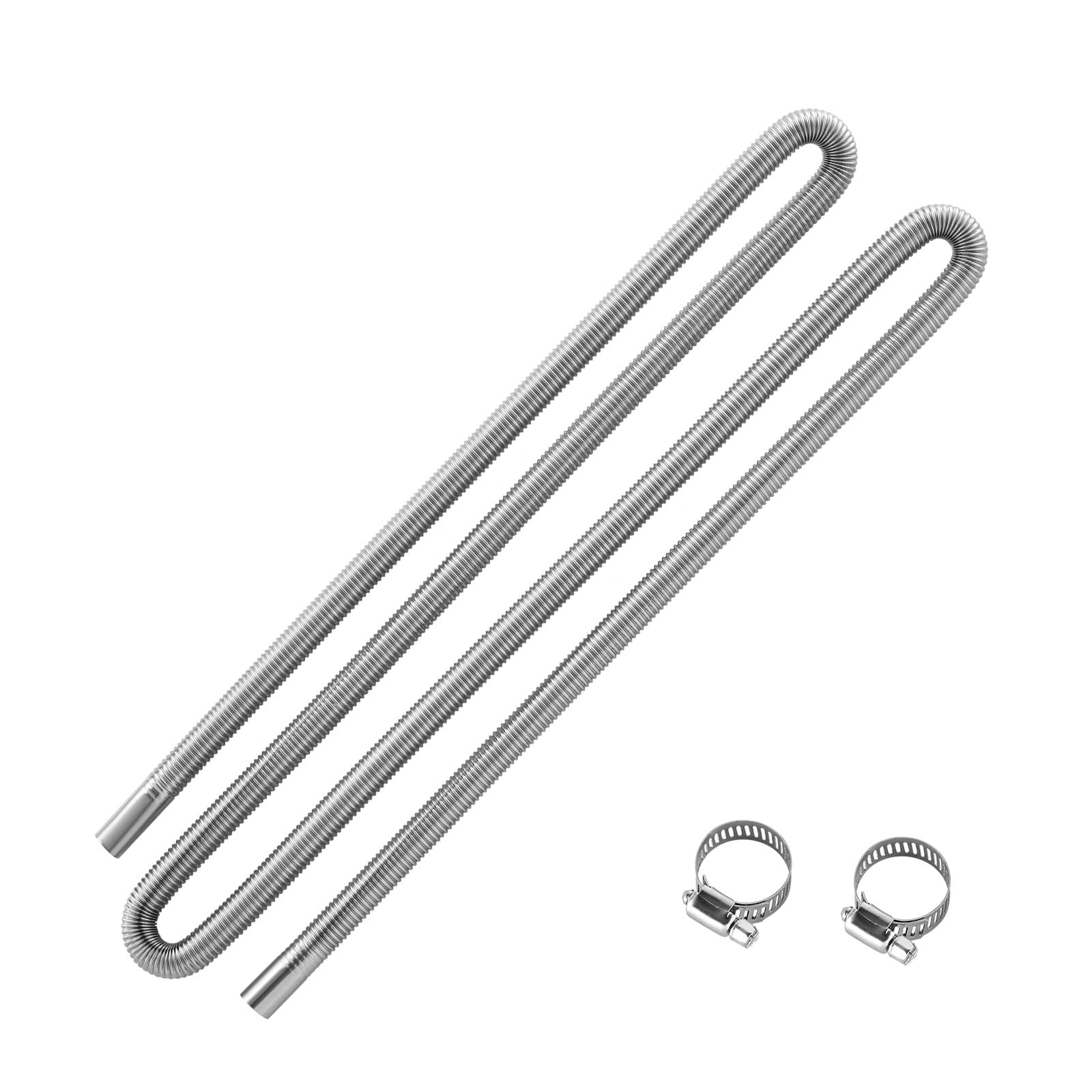 Manguera escape flexible 300 cm calefacción diésel acero inox