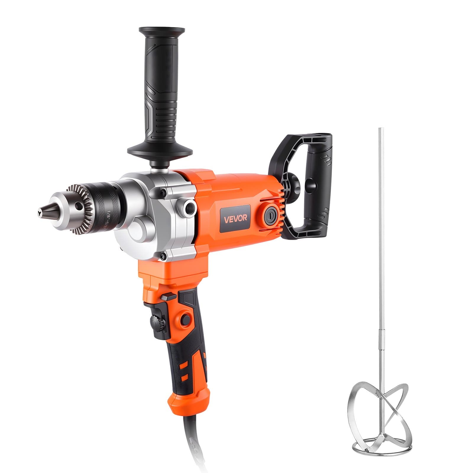 Elektrische Bohrmaschine 15,89 Mm 1200 W Mit Mixer Bohrmaschinenmischer Set 750 U/min 3,2 A Mischbohrmaschine Mit D-Grif