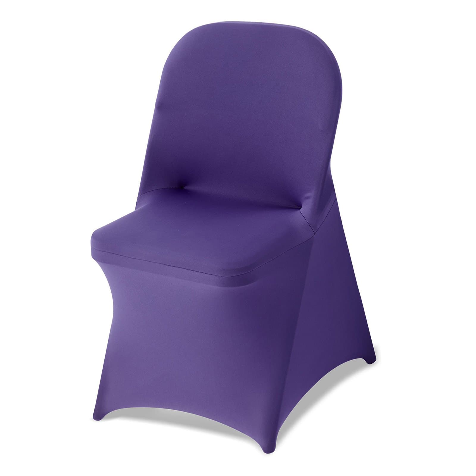 Dehnbare Chair Cover Polyester-Spandex 50 Stück lila