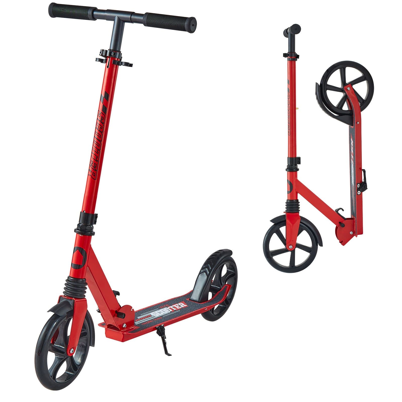 Scooter (2 Räder) Für Kinder Ab 8 Jahren Cityroller Kinderroller Straßenroller Mit Höhenverstellbarem Lenker & Rutschfes