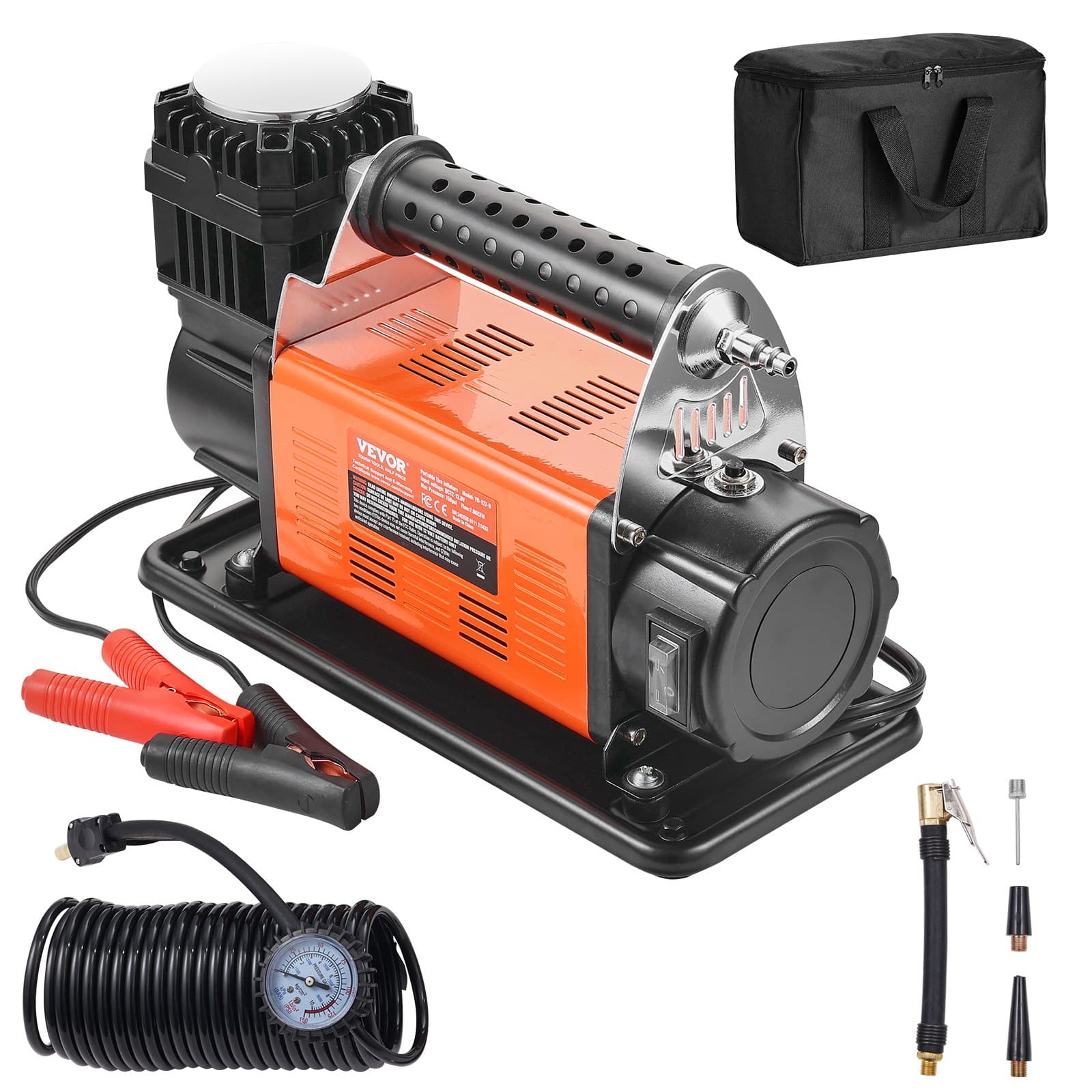 Tragbarer 12V Reifenfüller Kompressor