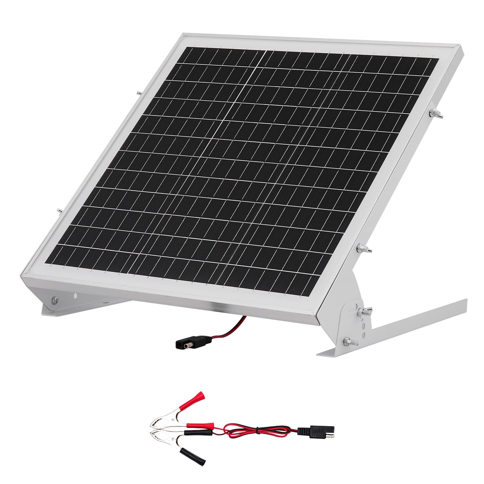 Kit pannello solare monocristallino 12V 20W con MPPT