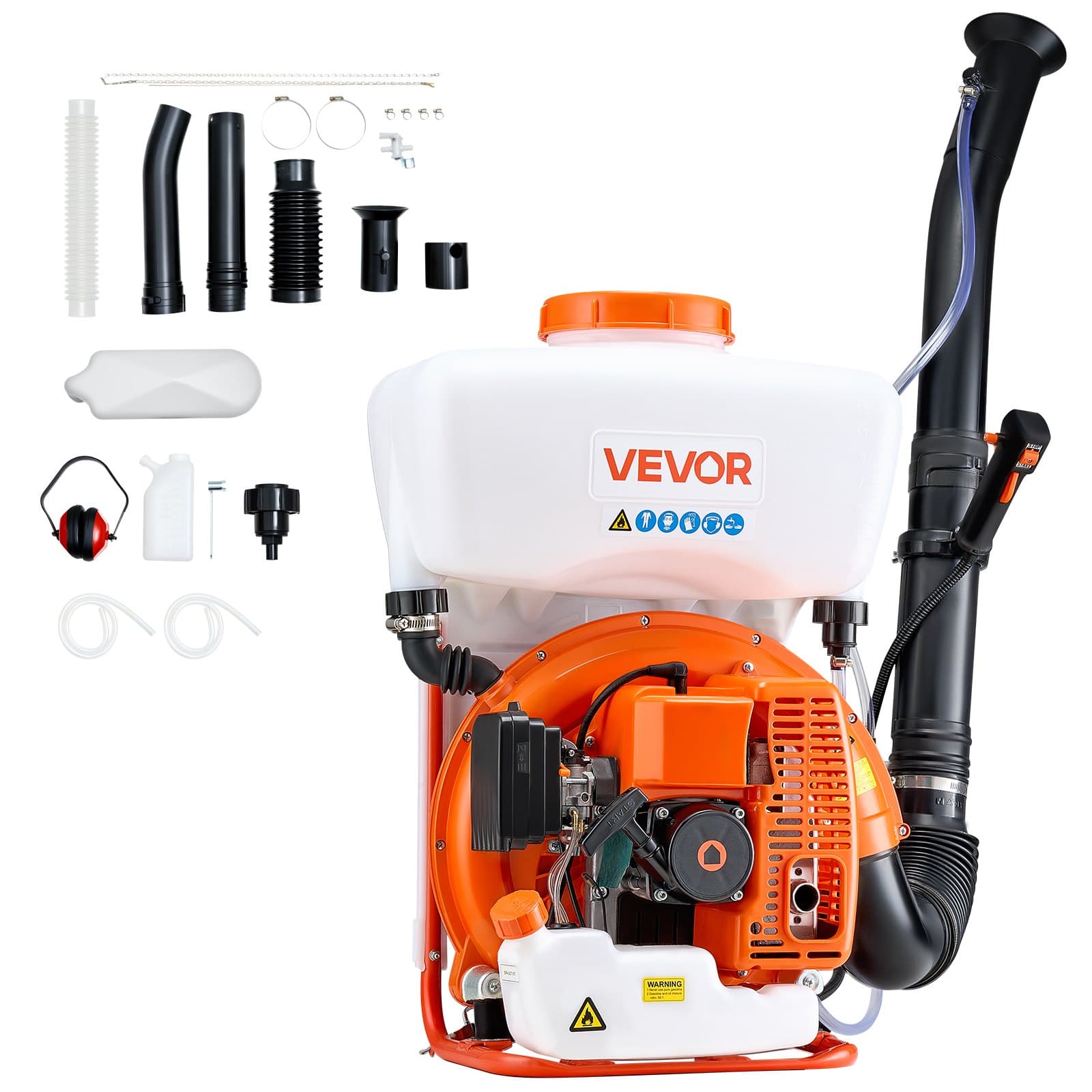Nebulizzatore a zaino 63 cc motore 3 CV nebulizzatore a benzina con serbatoio da 16 L
