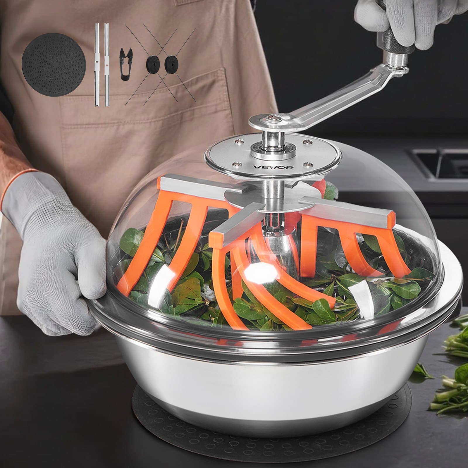 Macchina da raccolta Bowl 33 cm, trimmer manuale per boccioli, trimmer per boccioli Bud Trimmer, macchina da taglio idroponica bagnata e asciutta