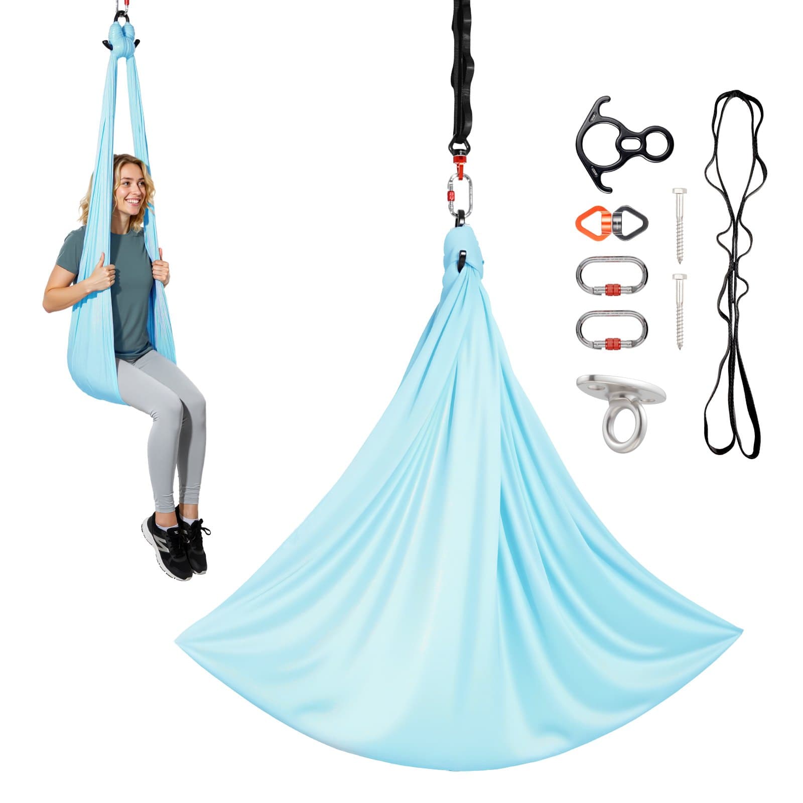 Aerial Yoga Hängematte Nylongewebe Daisy Rope