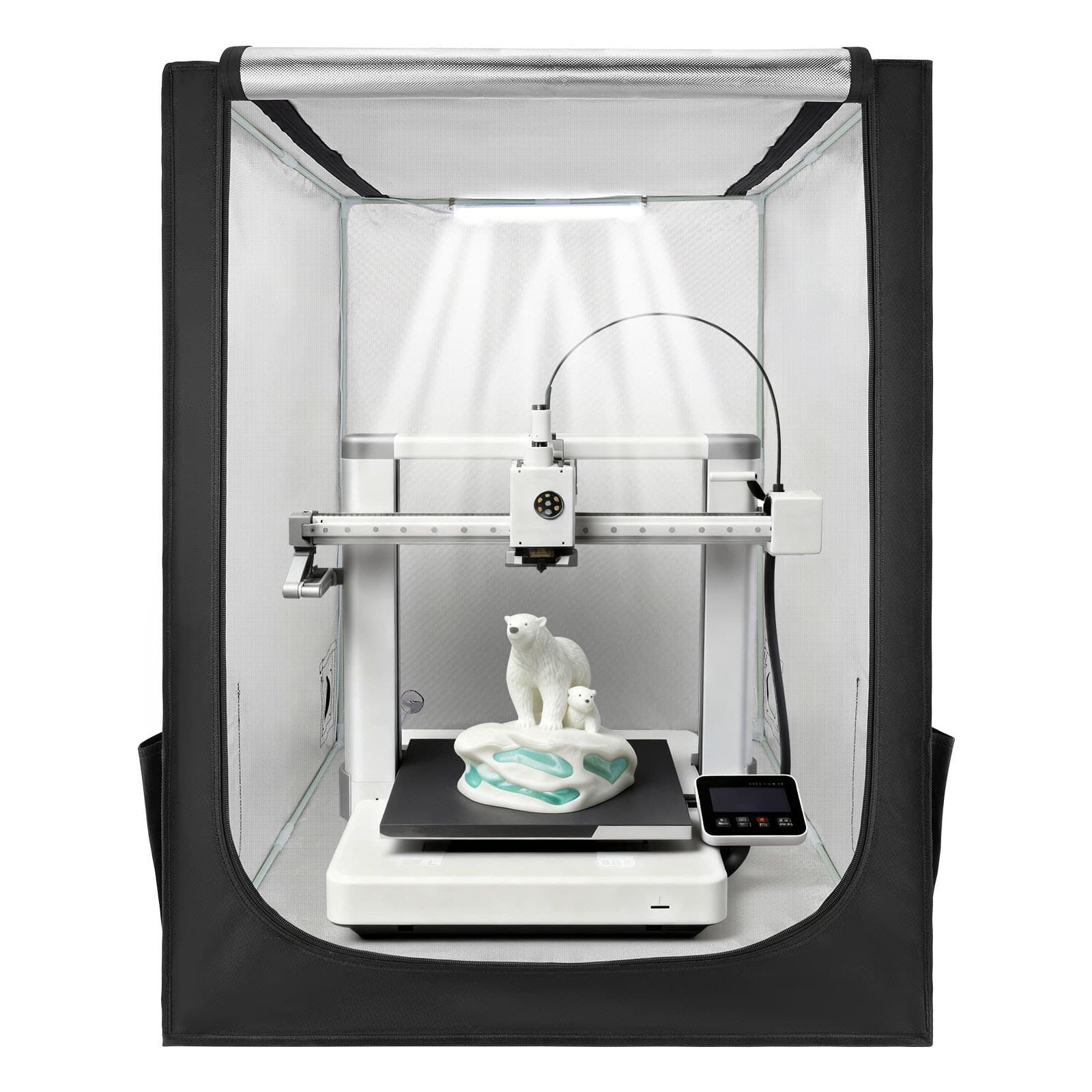 Enceinte pour imprimante 3D 70x75x90 cm avec éclairage LED
