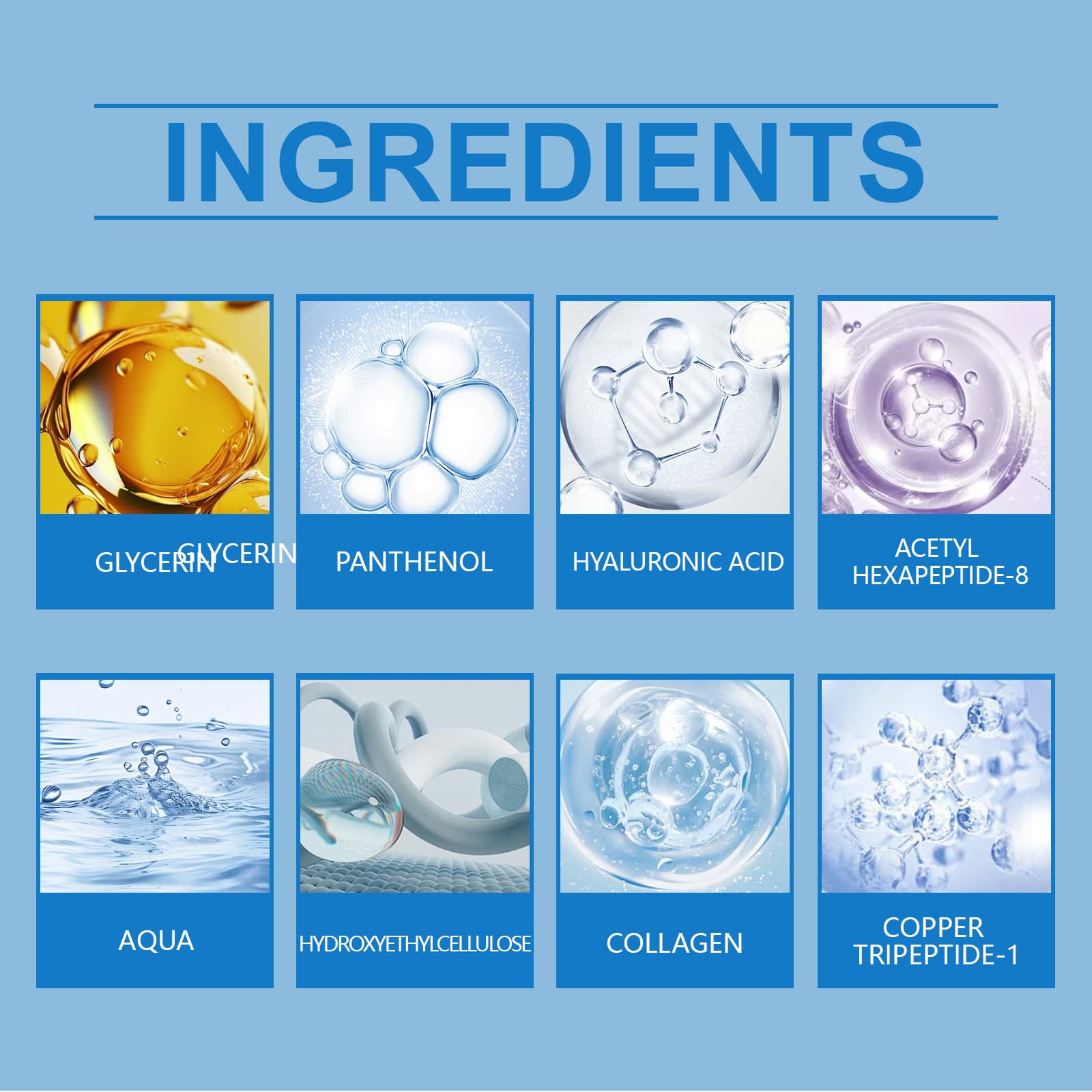 OUHOE Collagen Polypeptide Essence - Hebt und Pflegt die Haut, reduziert feine Linien, feuchtetg und strafft zarte Haut