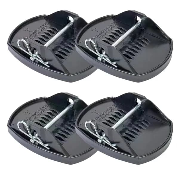 Almohadillas de gato para caravana y remolque, 4 piezas