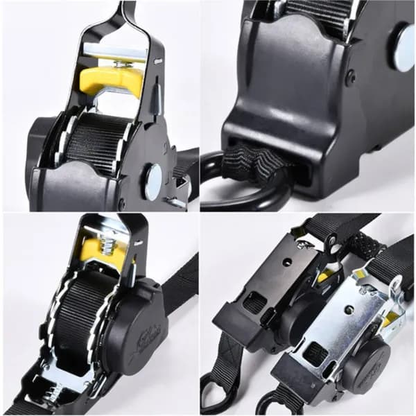 Correas tensoras con rebobinado automático, 2 uds