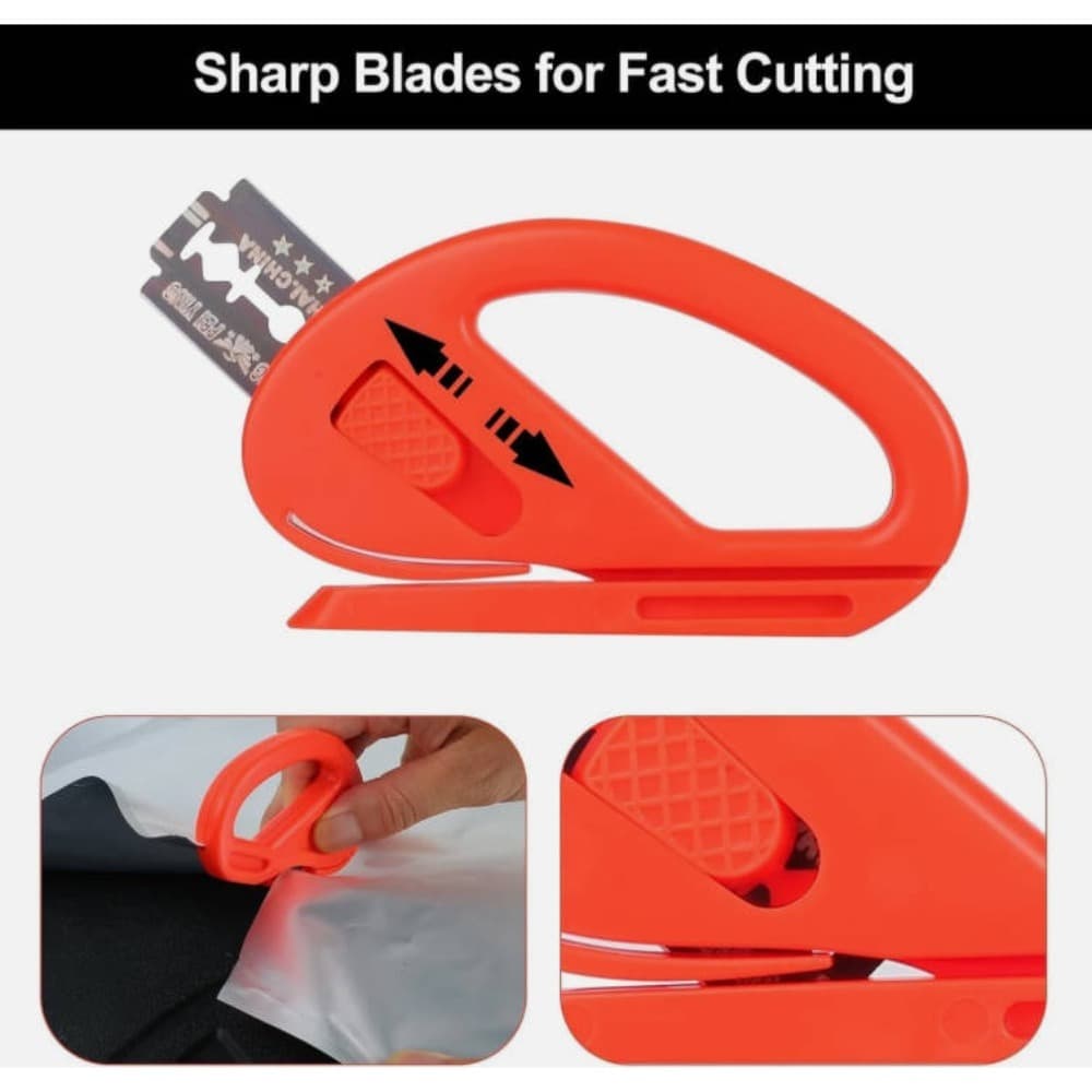 Support pan European shipping--Pro Applicator Tool Kit Window Tint Film Car Wrapping Tools Includes Felt Squeegees, Plastic Scraper, Wrap Knife And Bl