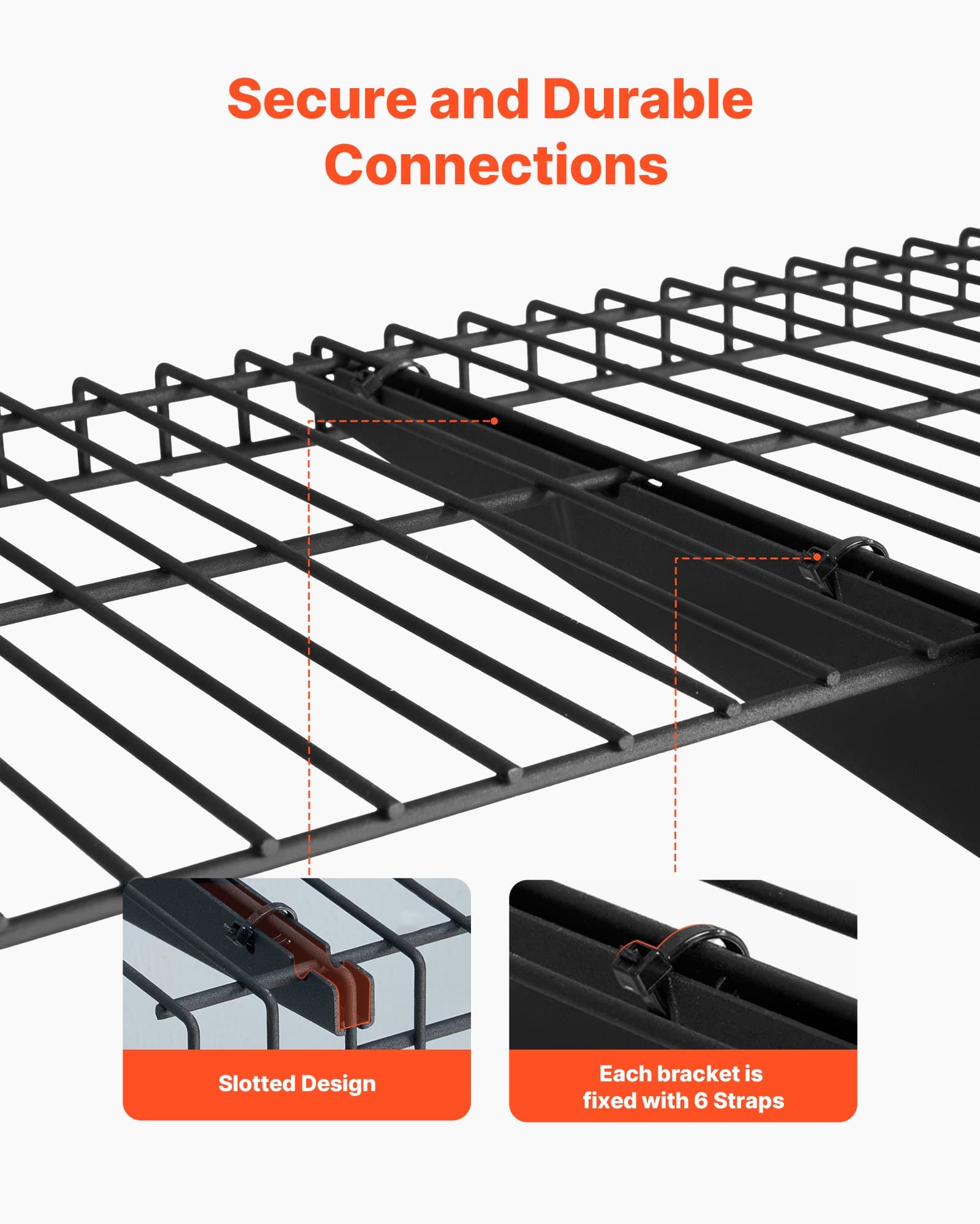 3-stufiges schweres Wandregal für Garage, 0,9 x 3 ft Stahl, 11 x 36 Zoll pro Regalbrett, Floating Storage Metallgestell