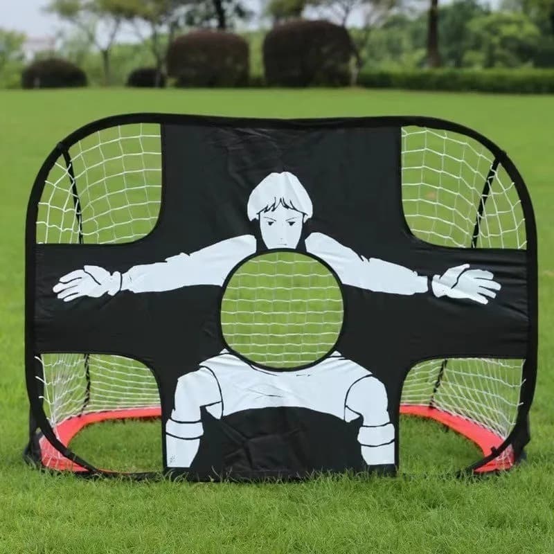 Pop-Up Klappbares Fußballtor mit Mini-Netz aus Nylon