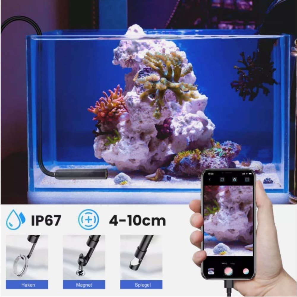 Support pan European shipping--2 Million HD Pixel Industrial Endoscope