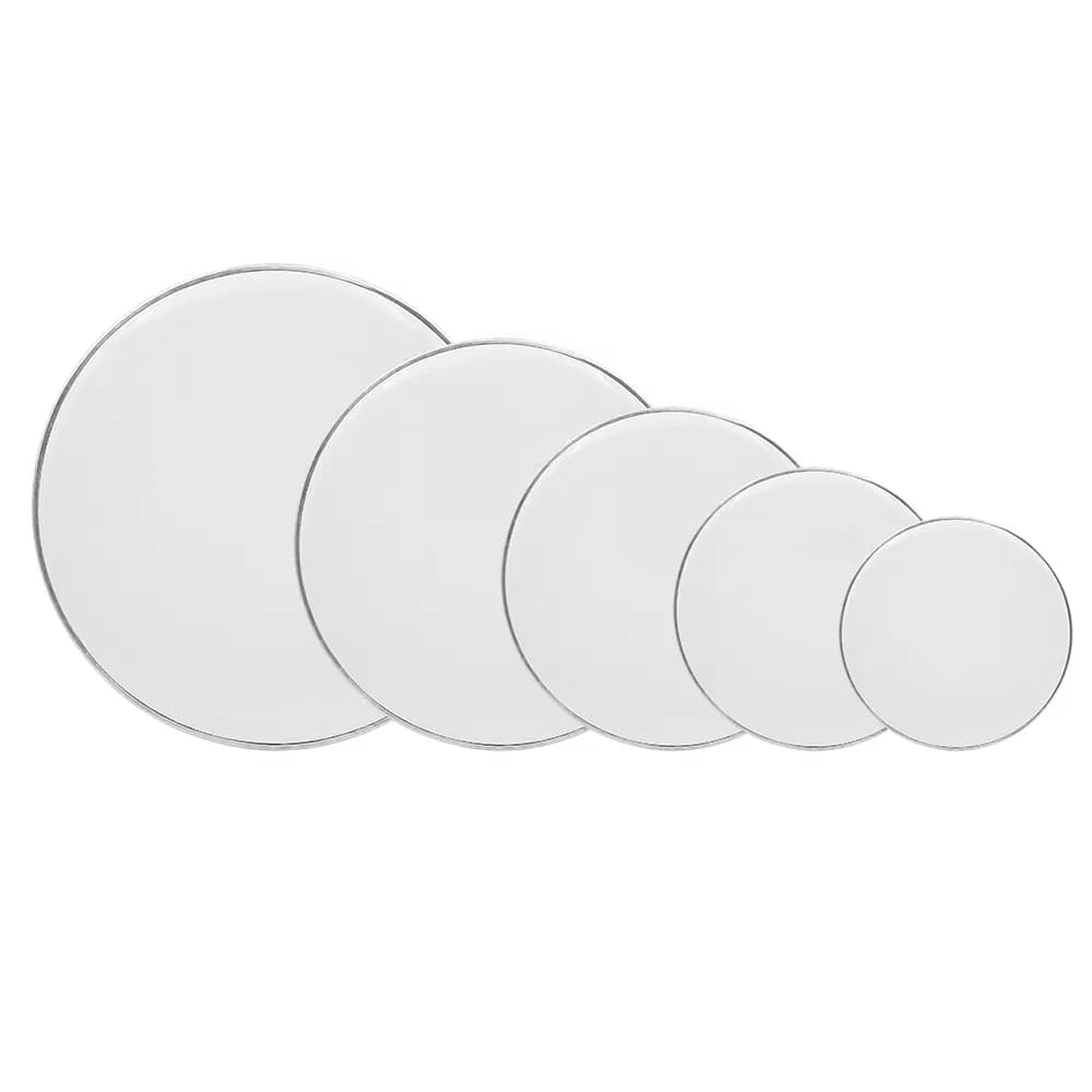 Peaux de batterie - 22', 16', 14', 13', 12' - Blanc