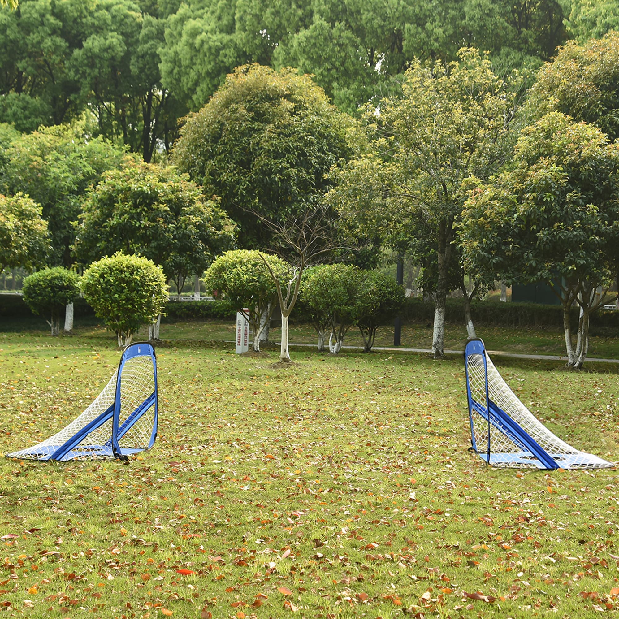 Fußballtore Pop Up Tor 2er Set Minitore faltbar mit Tragetasche
