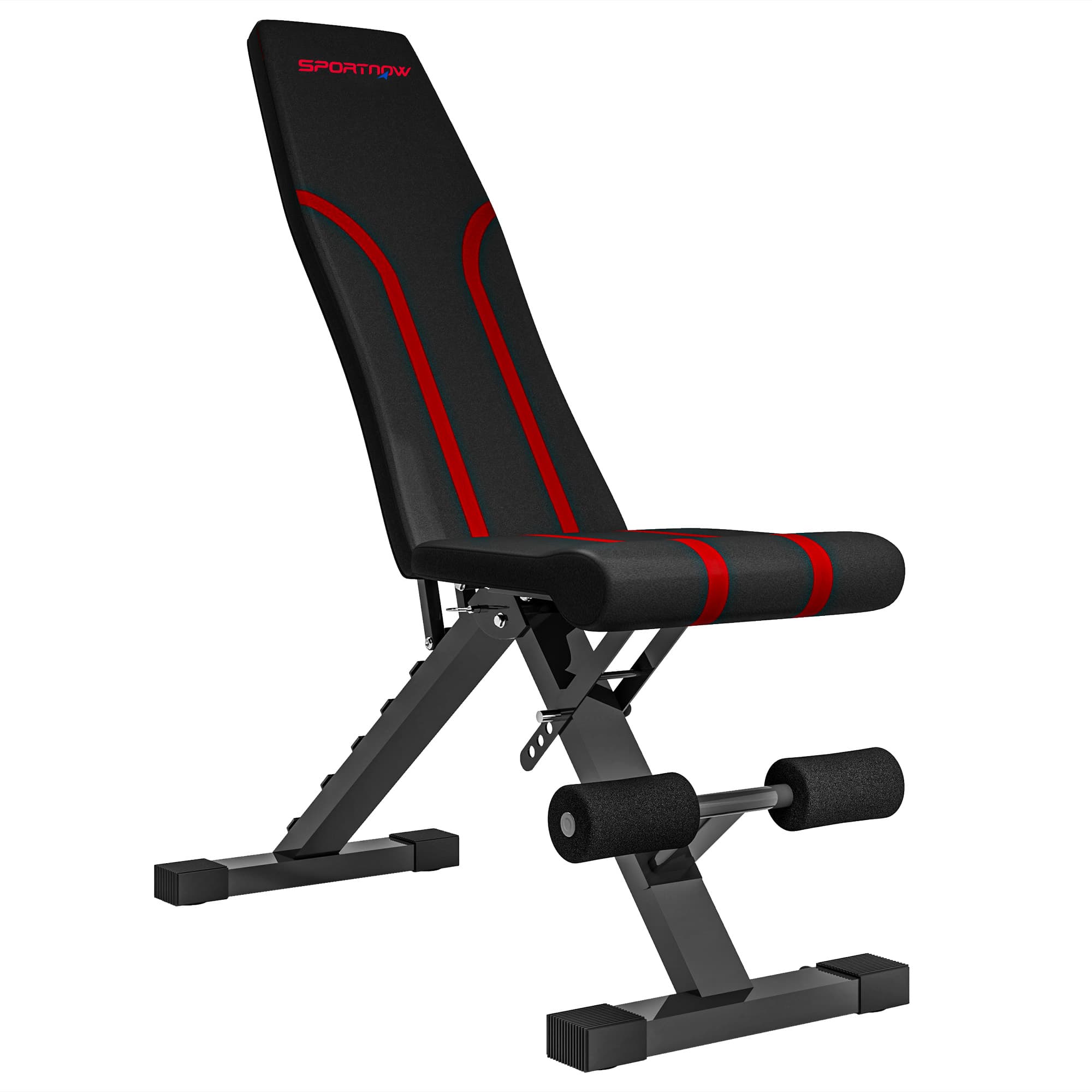 Klappbare Workout-Bank mit verstellbarer Lehne