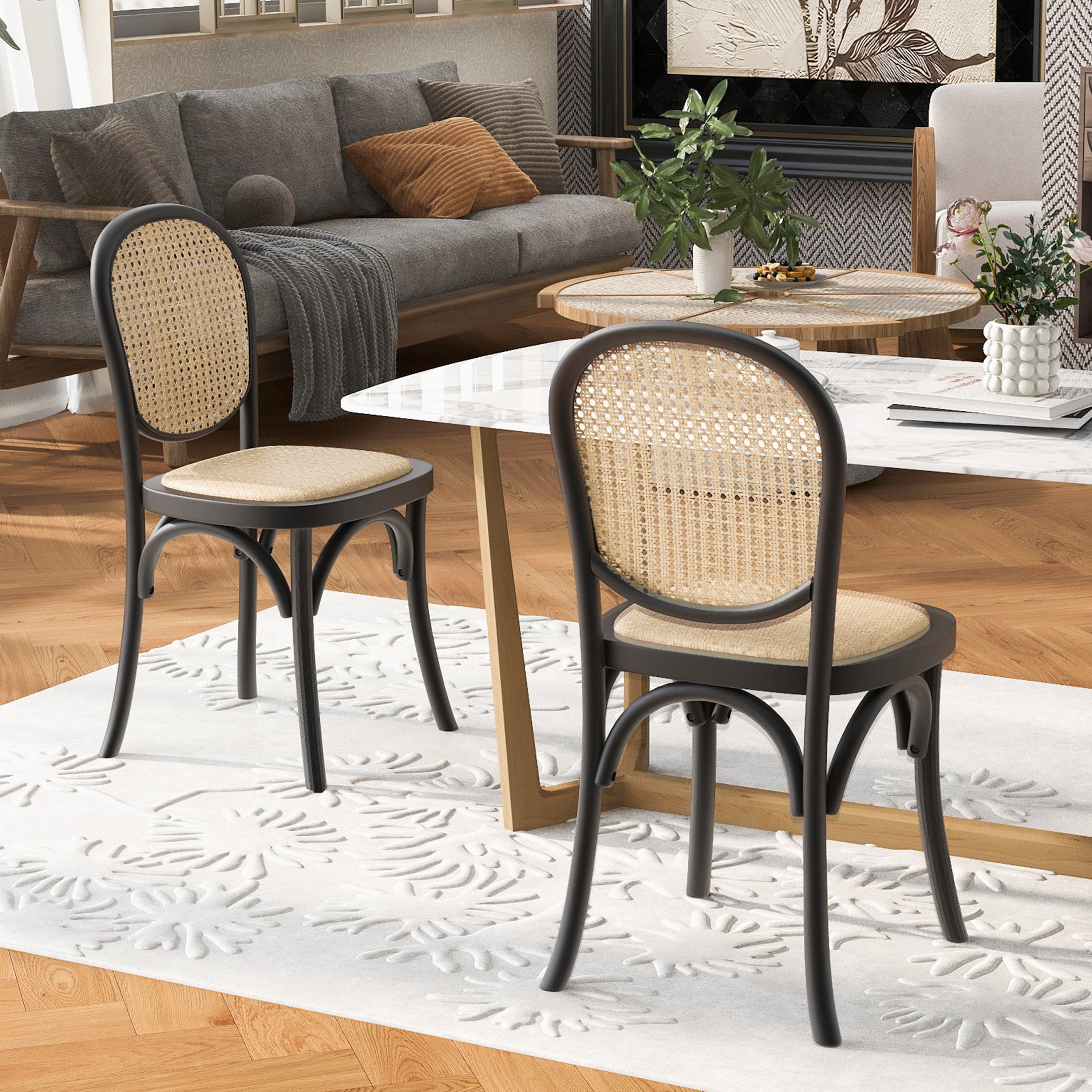 DINING CHAIRS SET OF 2