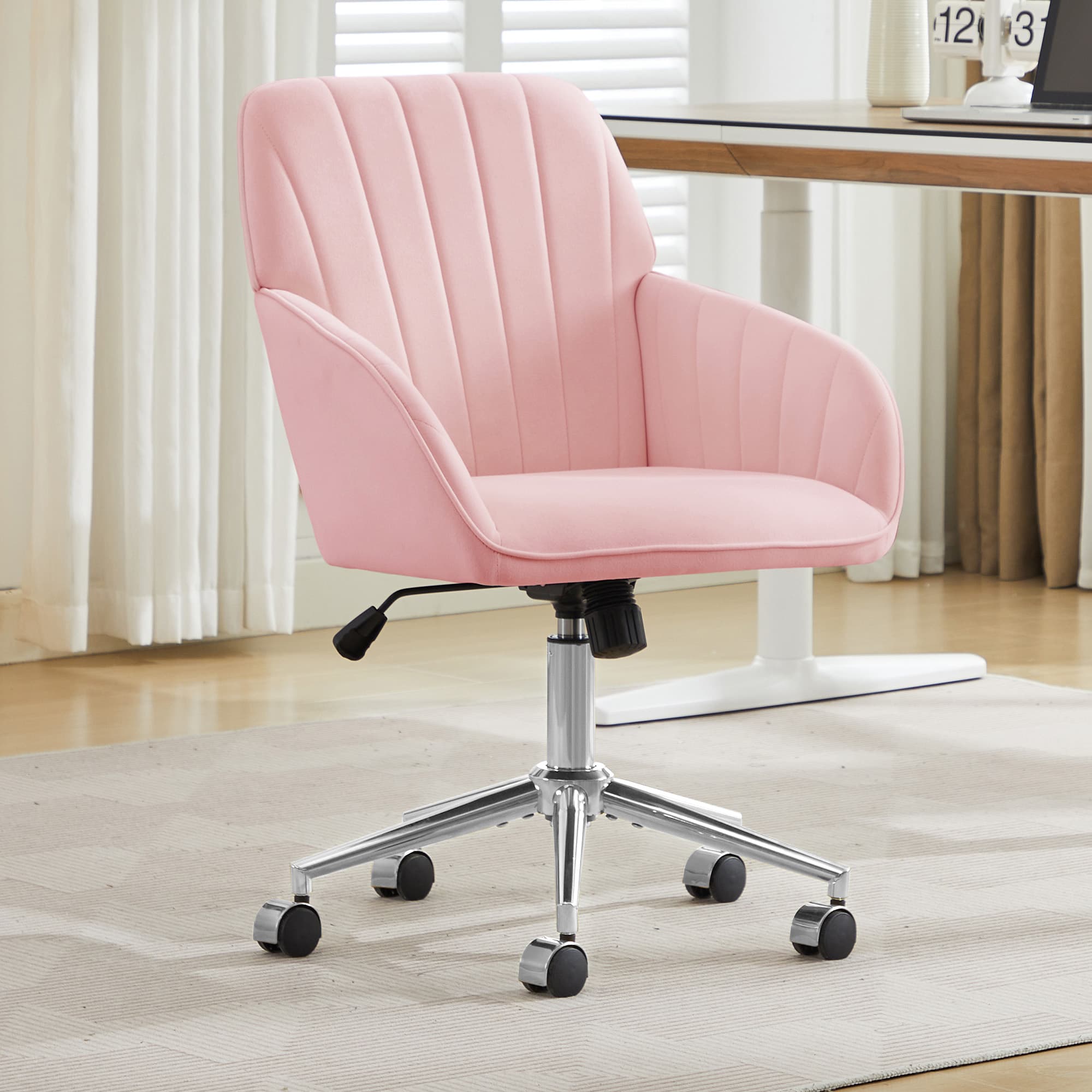Chaise de bureau ergonomique réglable en hauteur avec dossier
