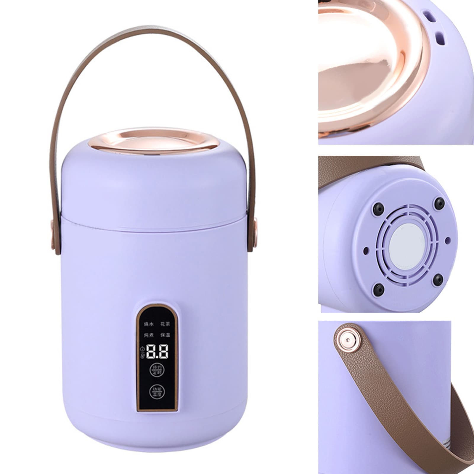 Linterna frontal de polímero incorporado, recargable, LED, portátil, con montaje en la cabeza, con enfoque, para el exterior, el ciclismo y el camping