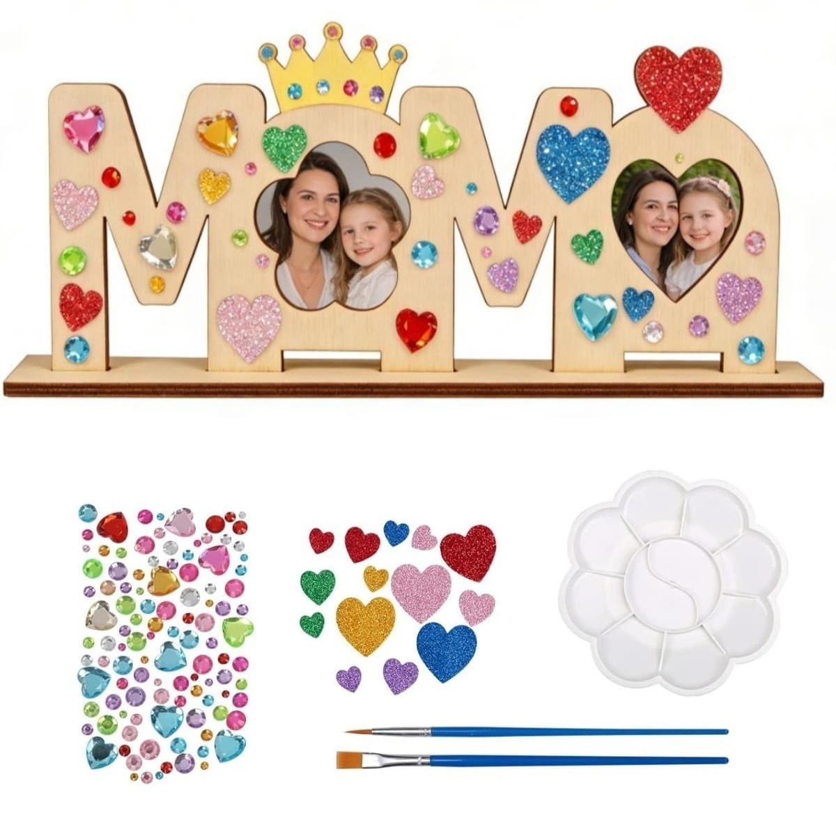 Set de panneau en bois MAMA – Kit créatif à personnaliser
