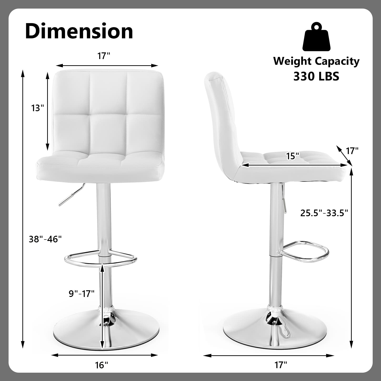 Height-adjustable Pedicure Stool With Vacuum Cleaner
