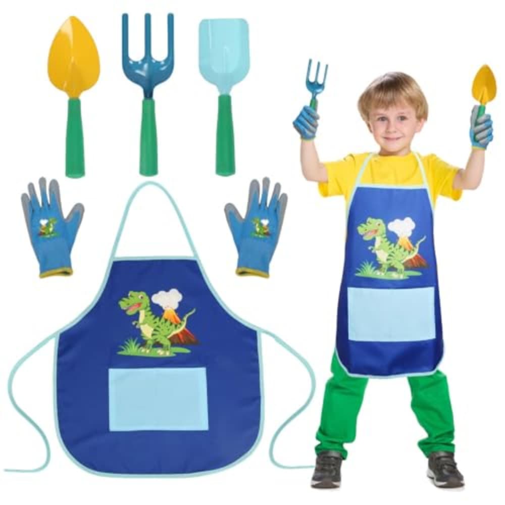 Dino Garten Deko Set mit Werkzeug