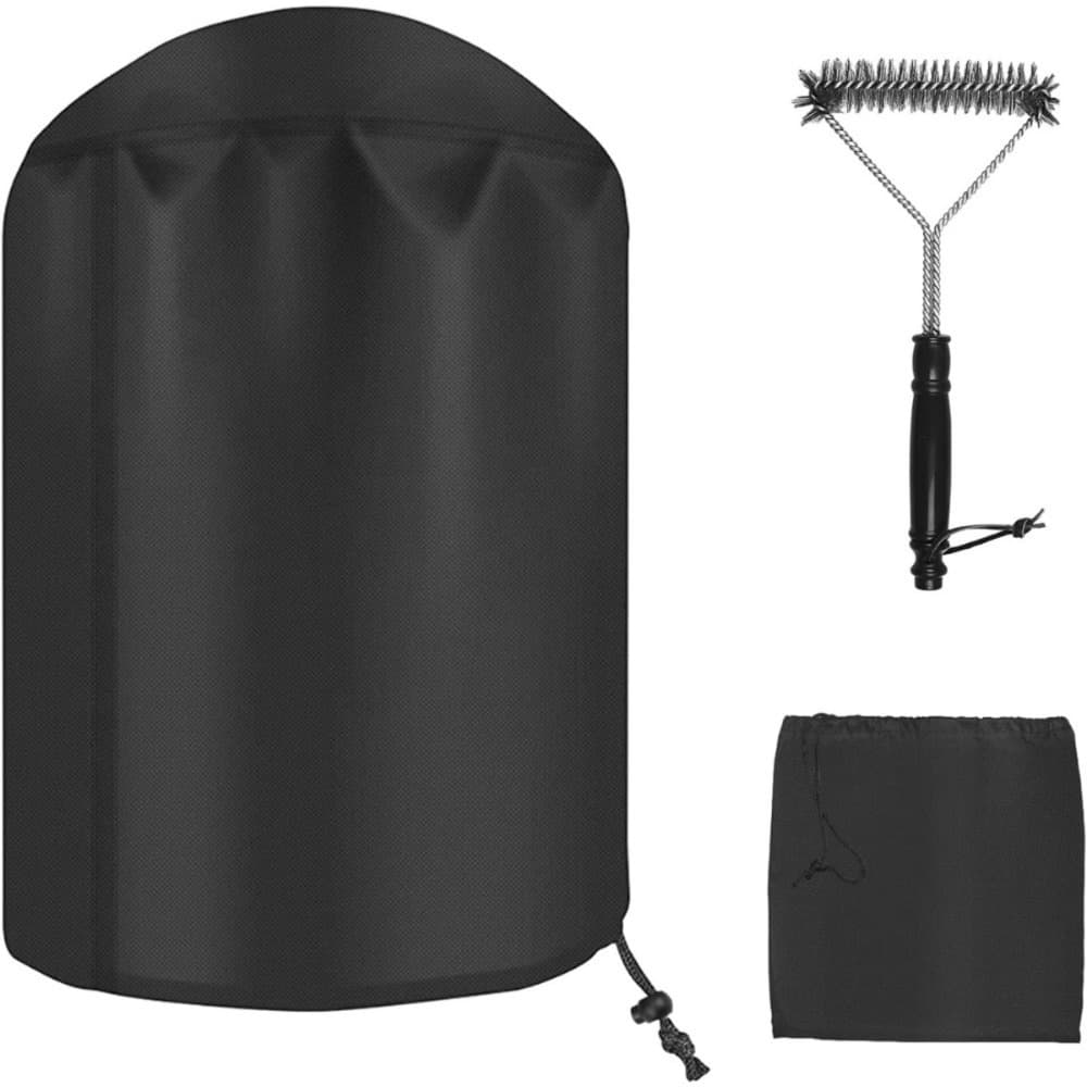 Copertura nera per grill, 71×73 cm