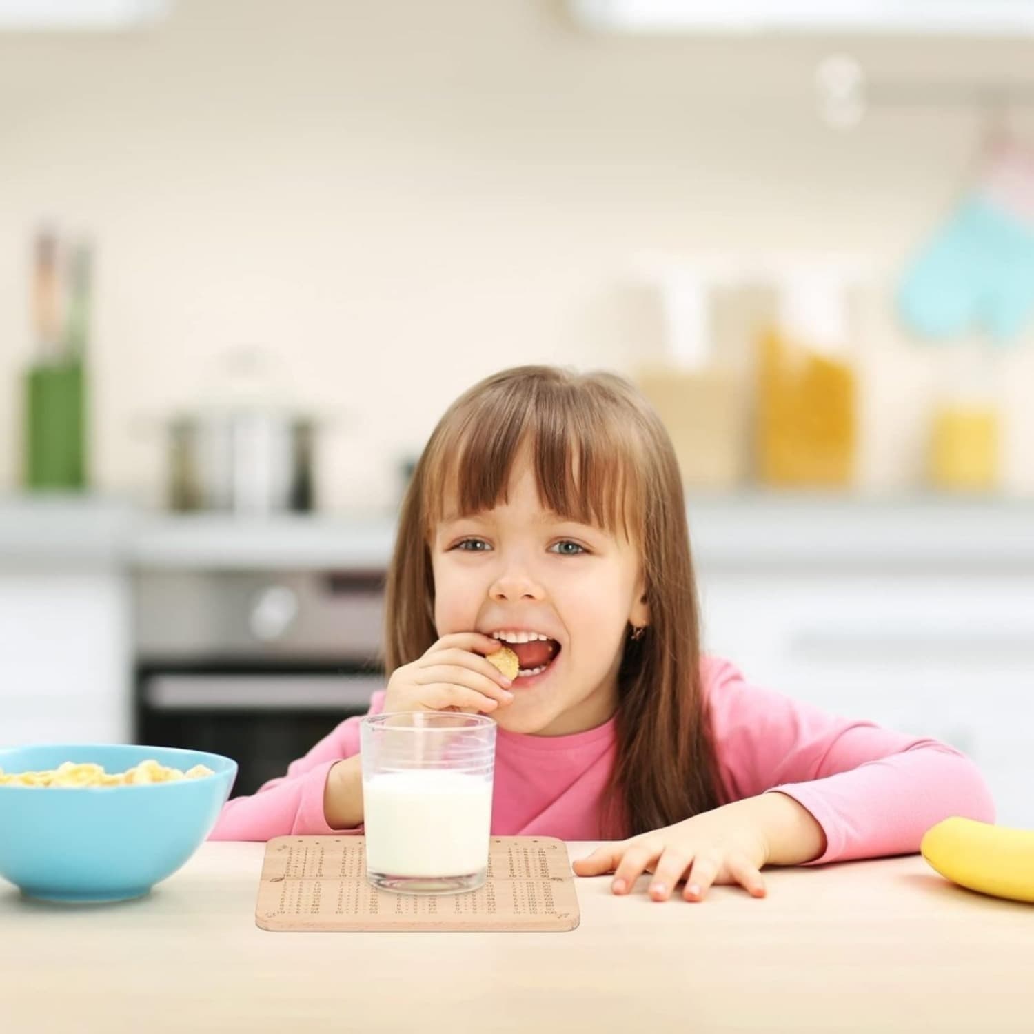 Planche à petit-déjeuner bois rentrée avec tables