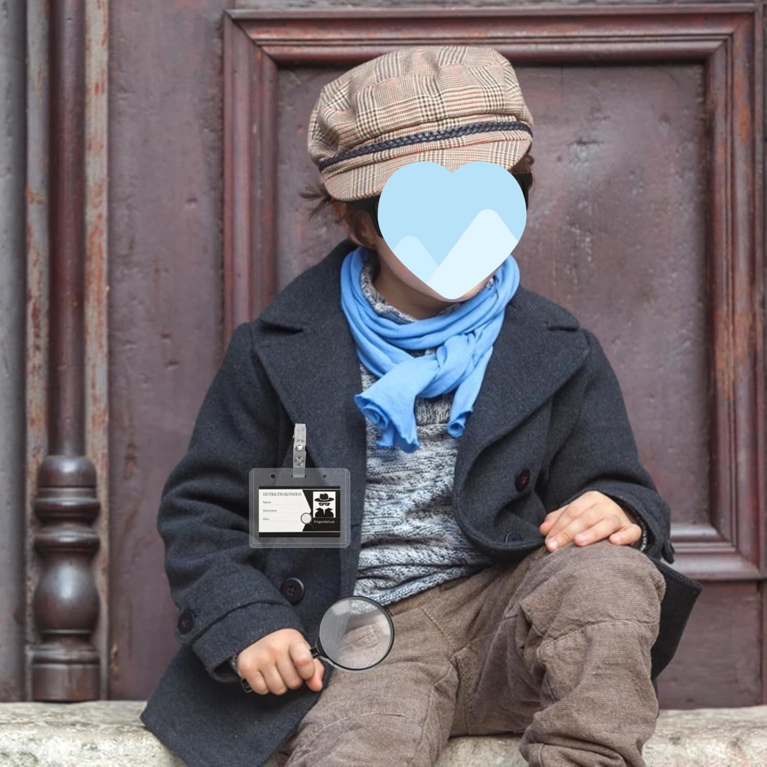 Set détective 19 pièces pour enfants avec loupe