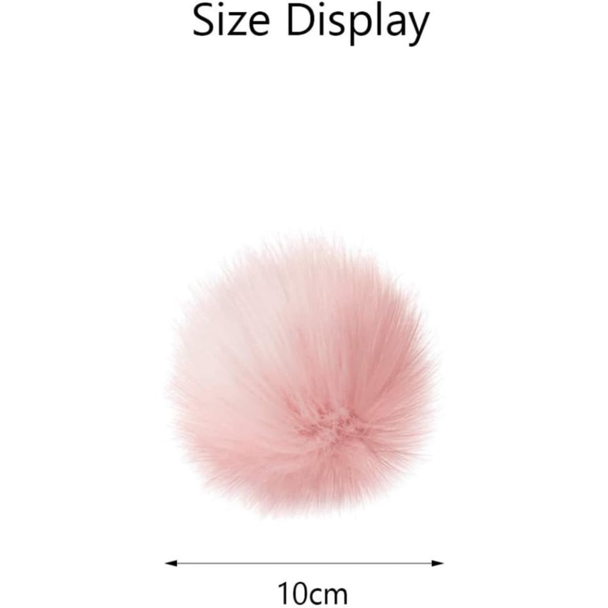 16-Piece DIY Craft Kit with Plush Balls in 16 Colors