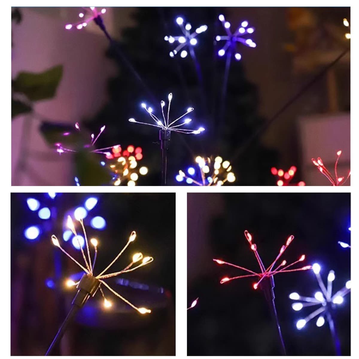 Partyset mit bunten Deko-Elementen, 2 Sets