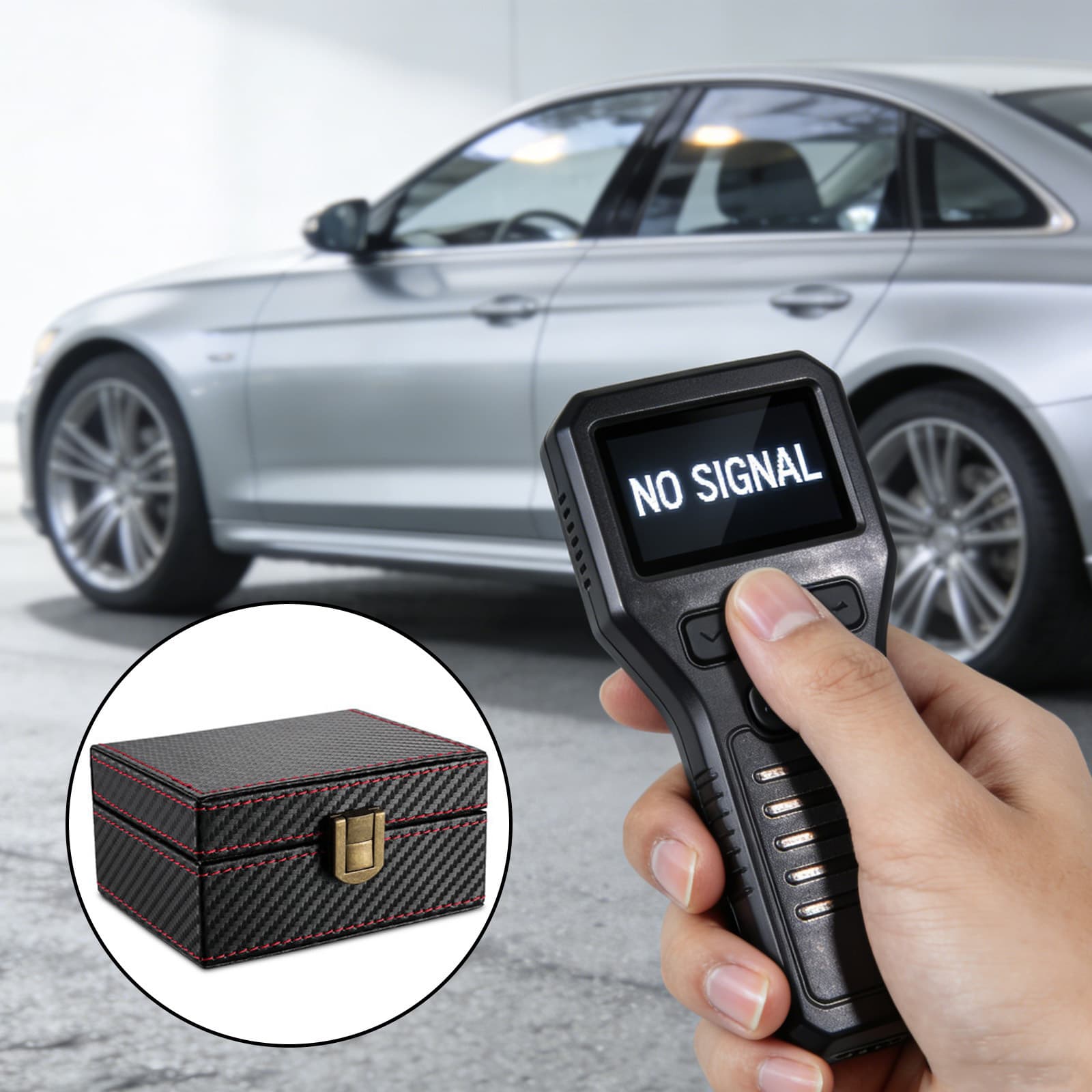Caja para llaves de coche con protección Keyless-Go