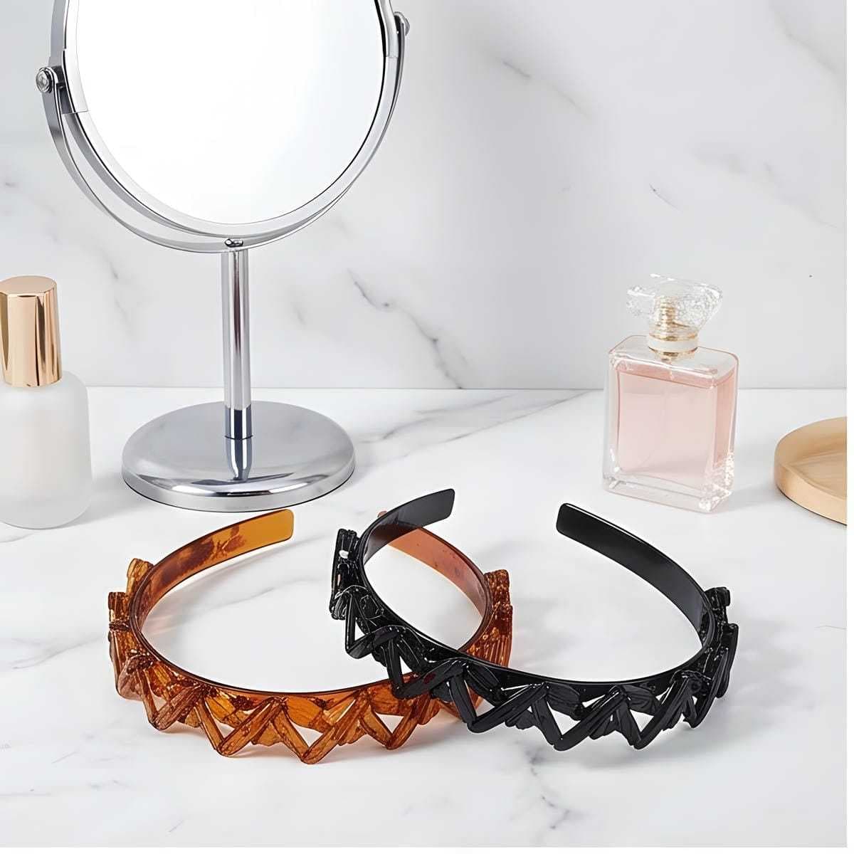 14-teiliges Haaraccessoire-Set mit Haarreifen, Clips und Haargummis