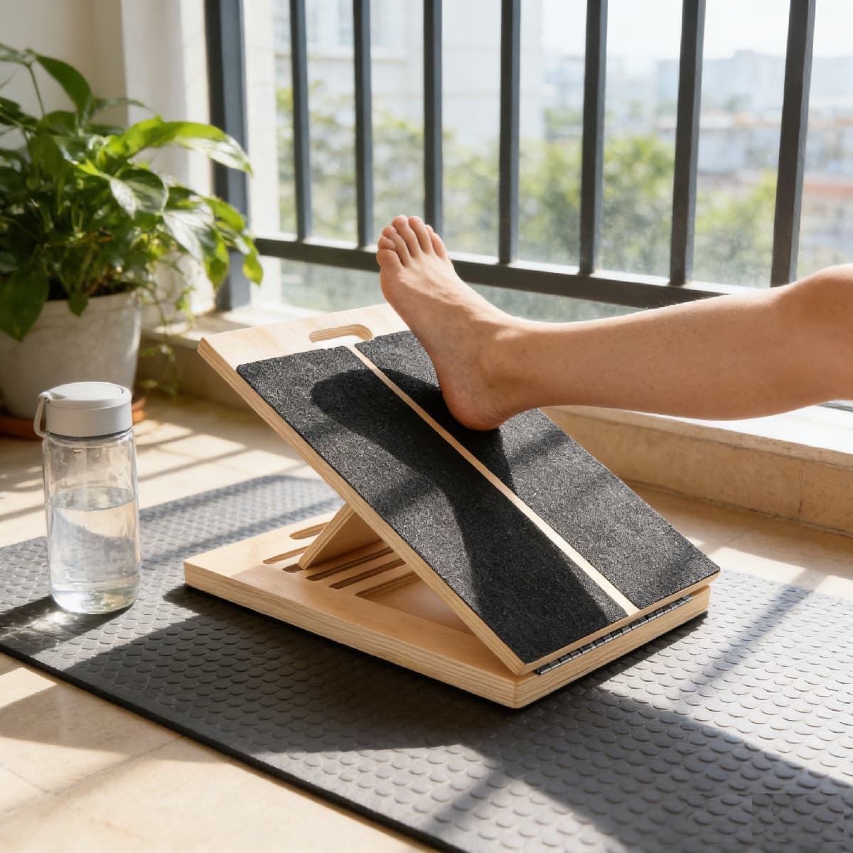 Holz Klimmzugstange für Dehnübungen und Fitness-Zubehörset