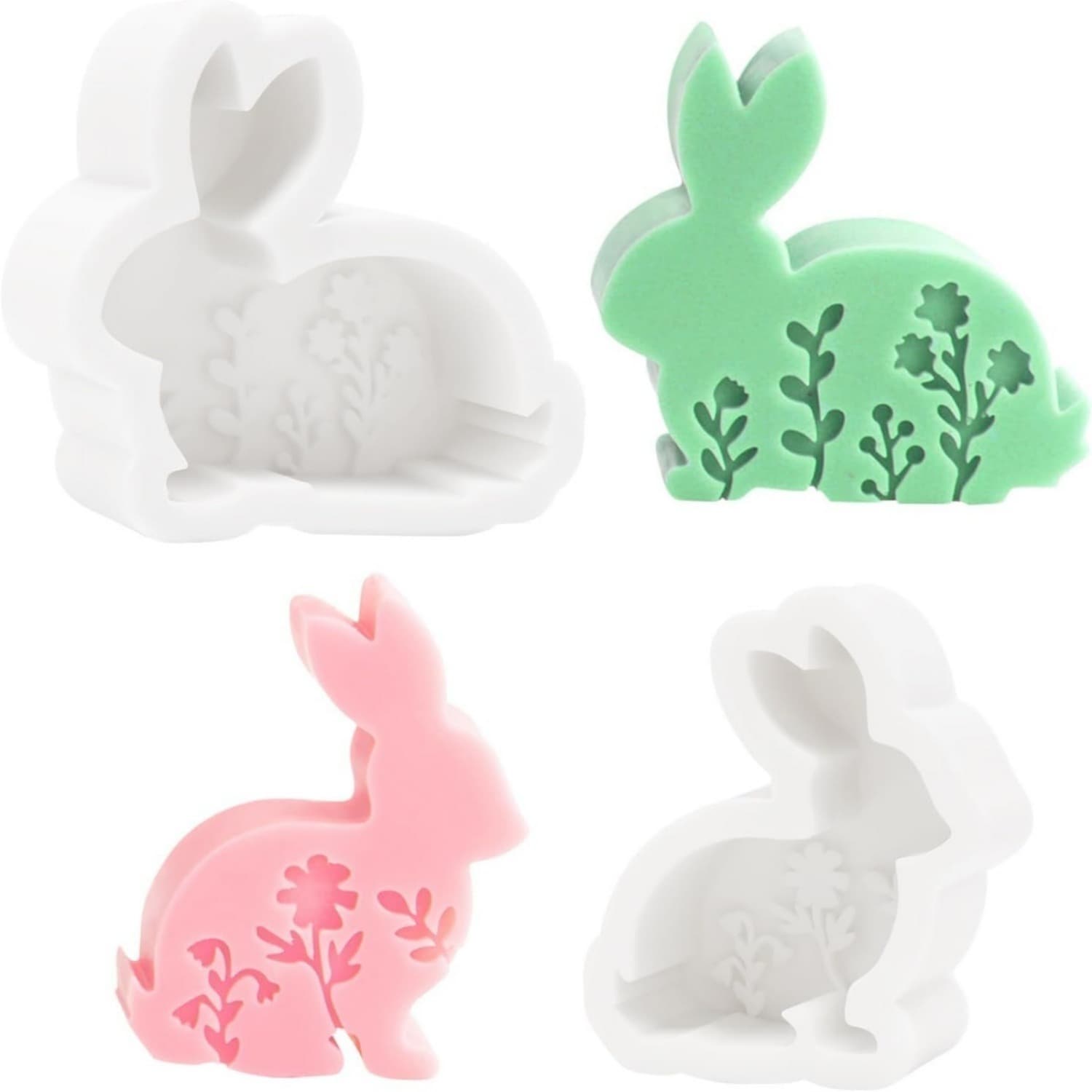 Moules lapin Pâques bougies savon et plâtre
