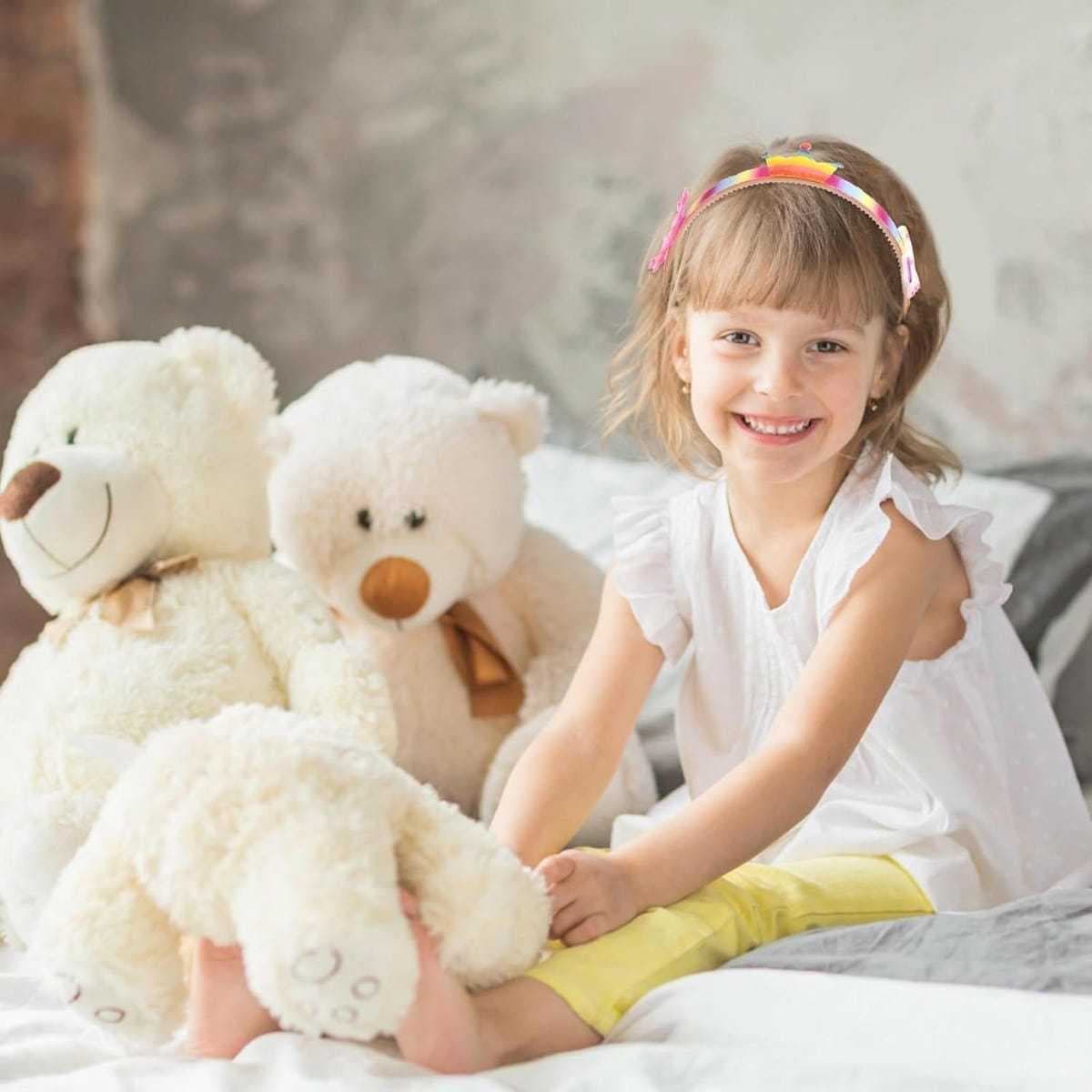 Kit DIY serre-tête licorne, 8 bandeaux + accessoires