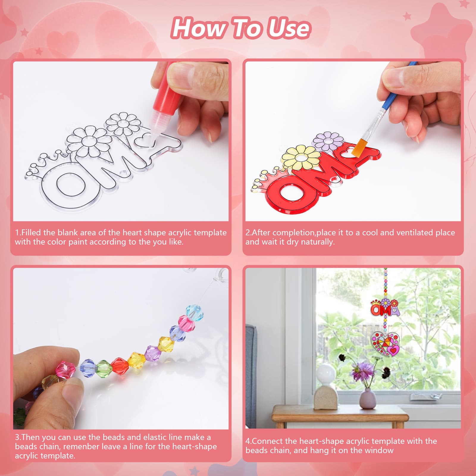 Easter Craft Kit 16 Pieces for Mother's Day