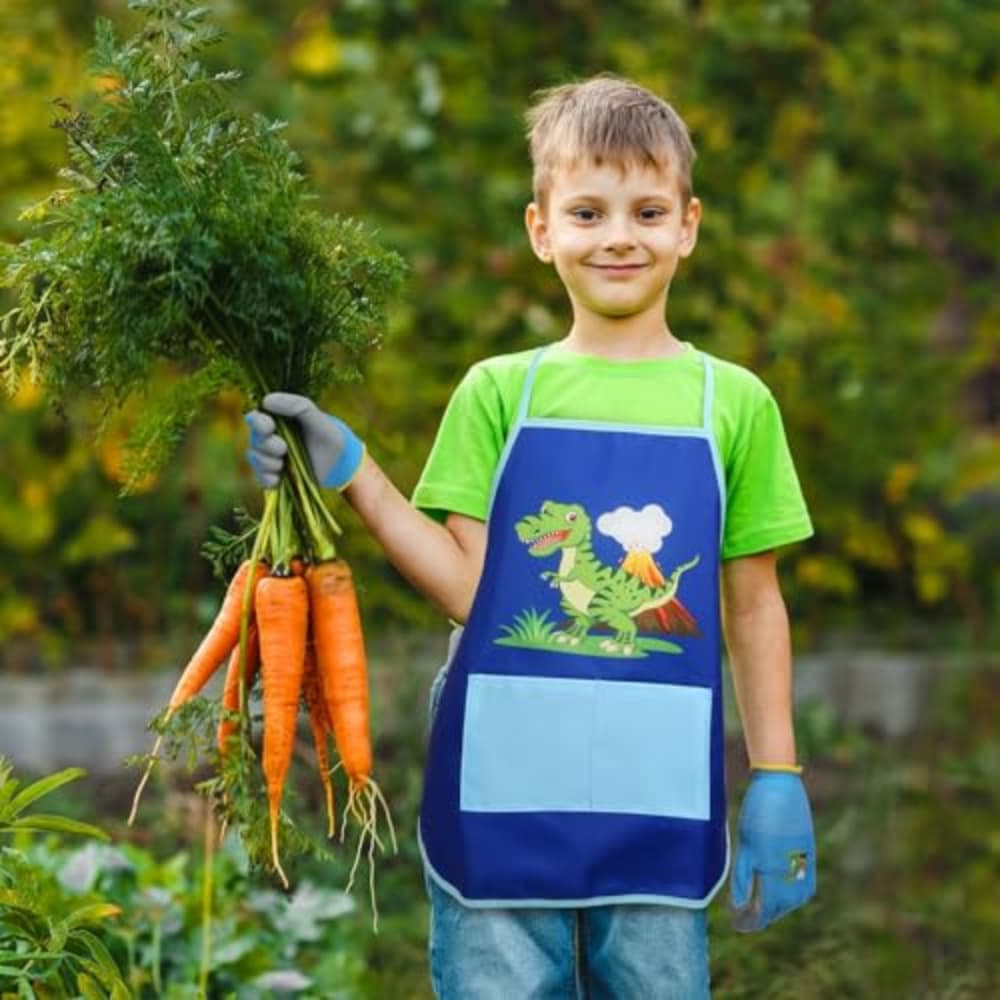 Set di attrezzi da giardino con dinosauri per bambini