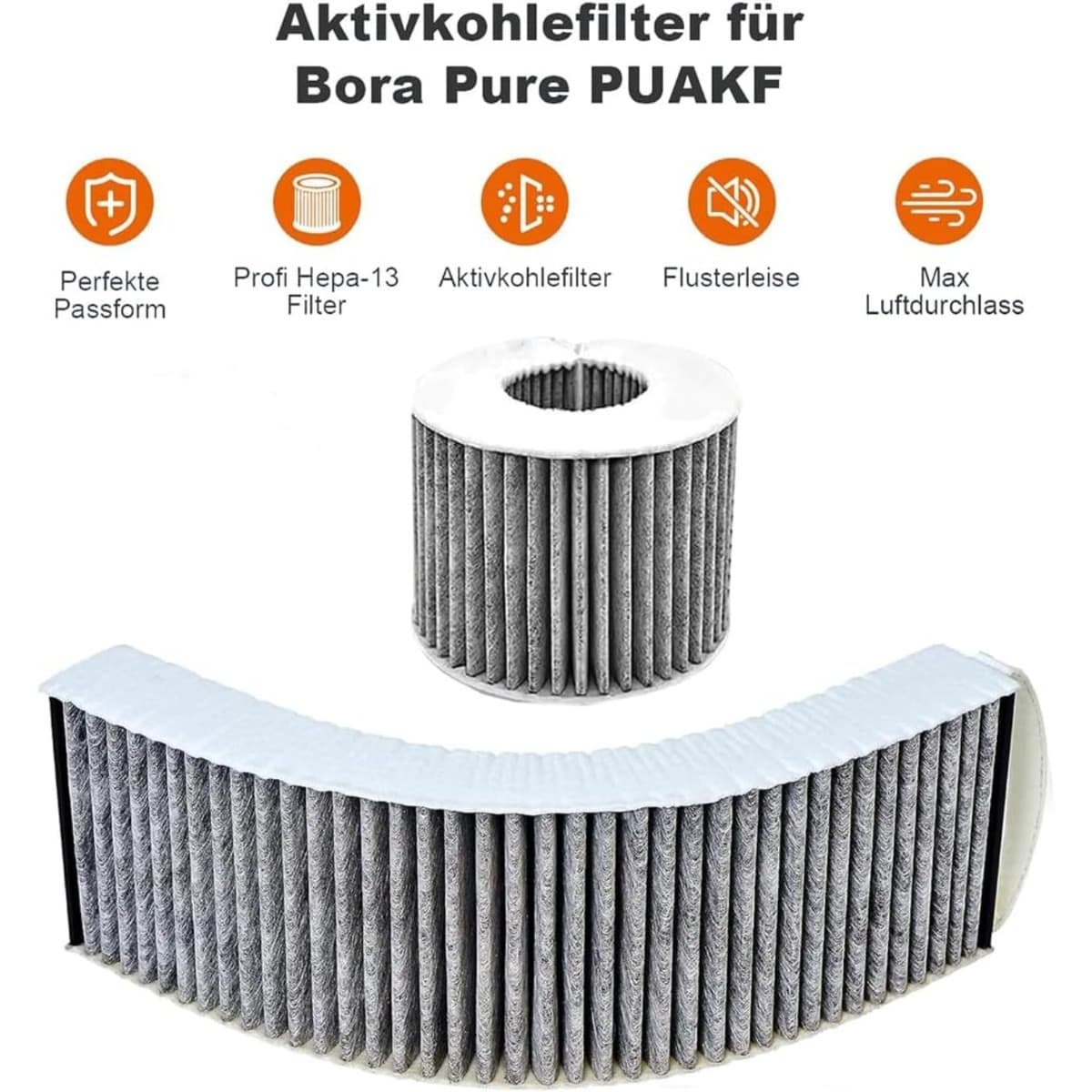 Replacement Activated Carbon Filters for Oil Mist Machines, 2-Pack