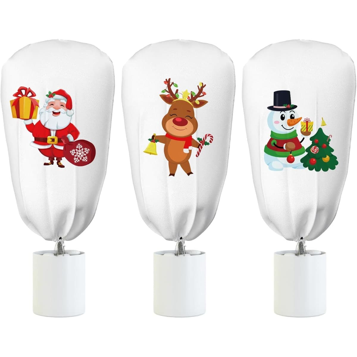 Set di 3 copripiante antigelo, 110 x 90 cm